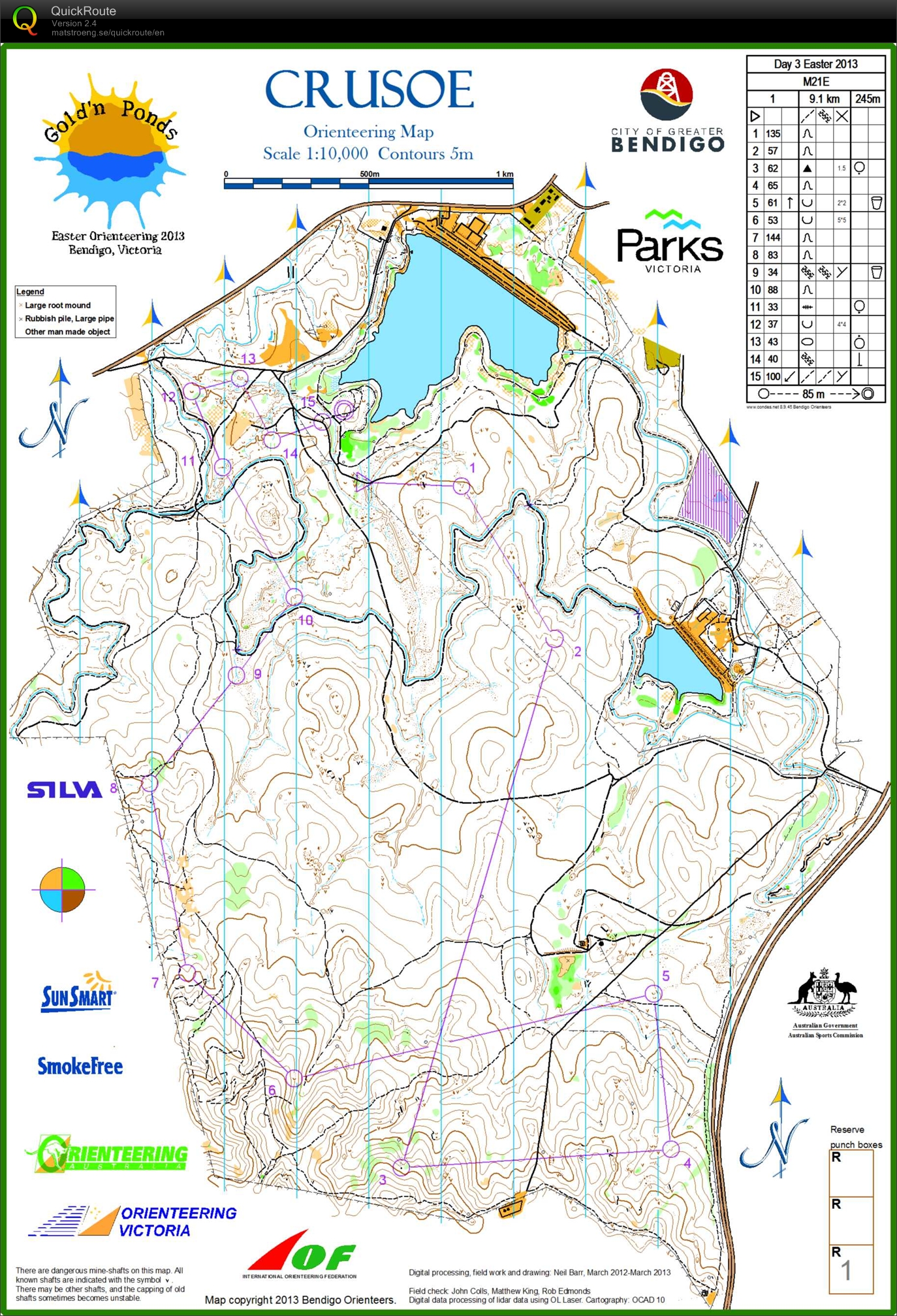 2013 Australian Easter 3 days - Day 3 (2013-04-01)
