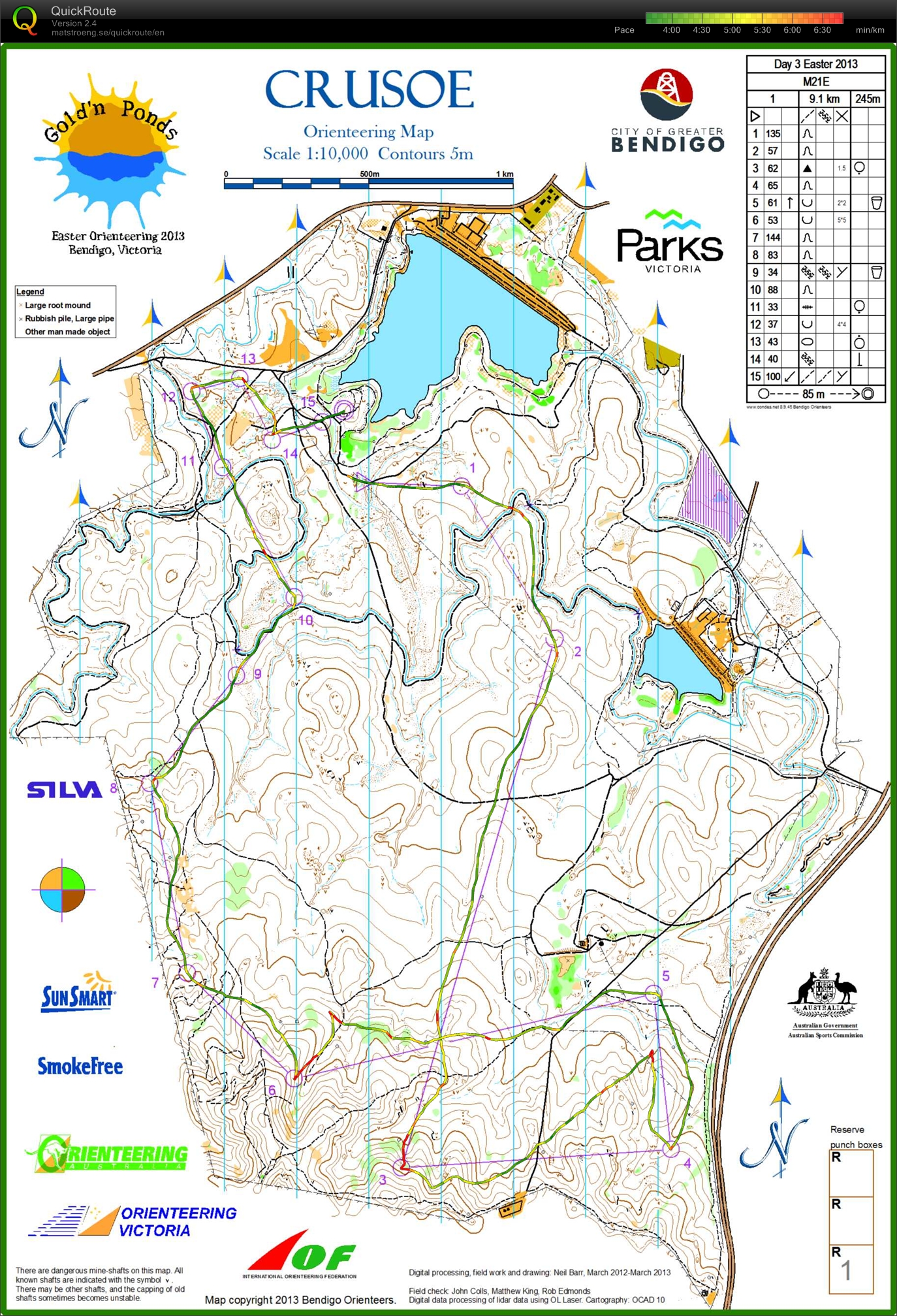 2013 Australian Easter 3 days - Day 3 (2013-04-01)