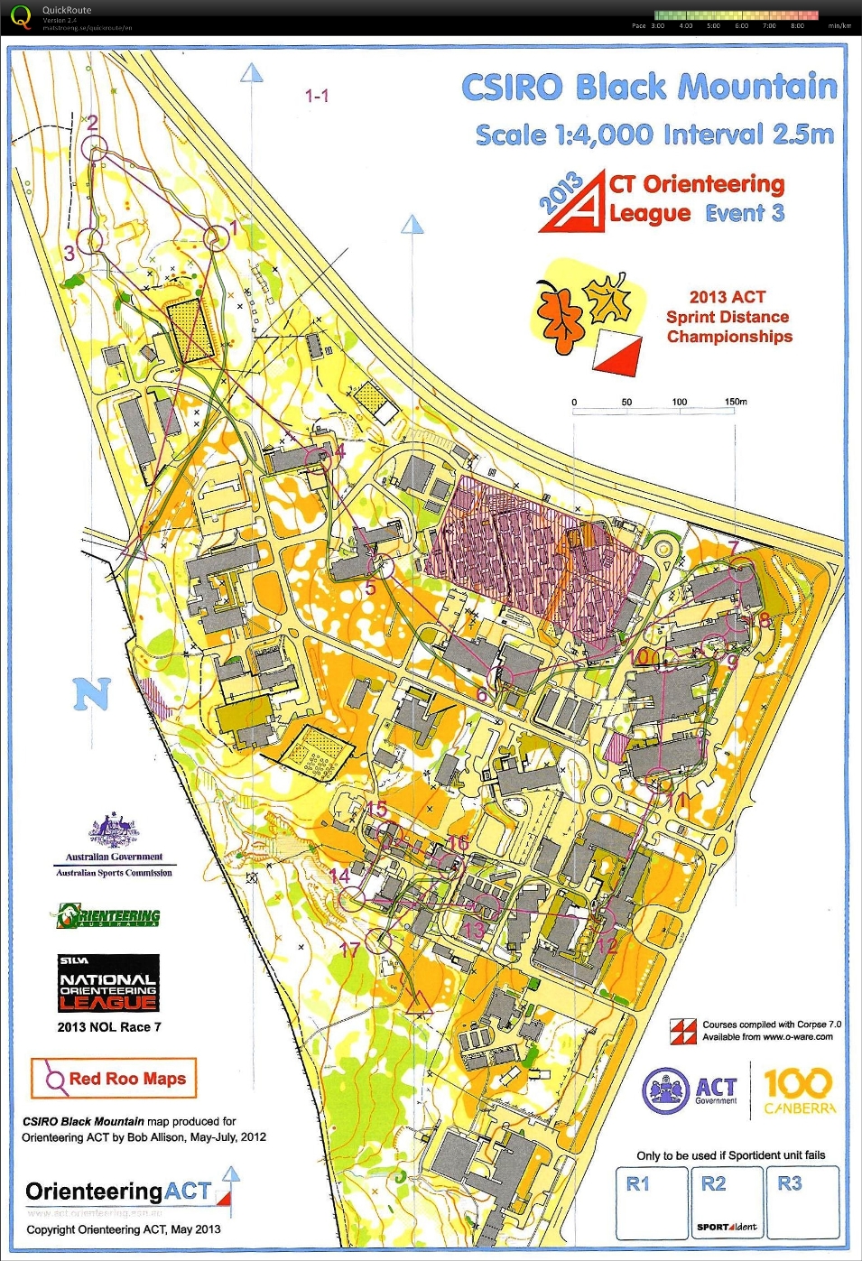 WOC Trials - Sprint (1) (03-05-2013)