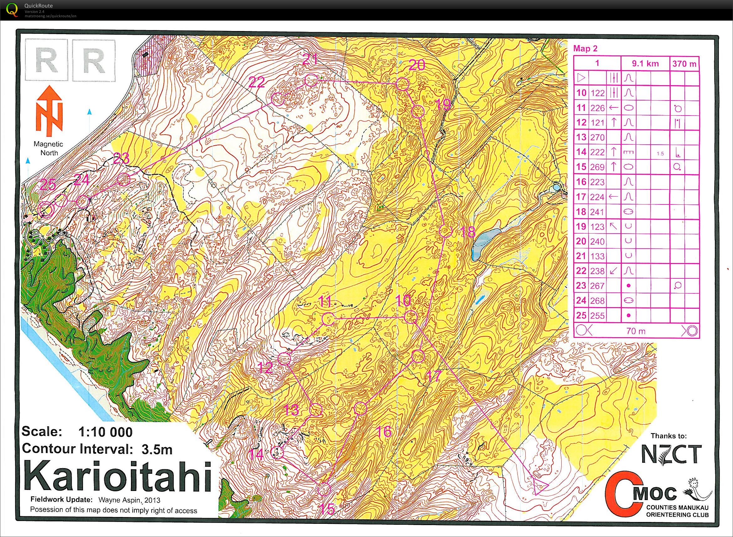 Bushrangers v NZ Test Match Day 2 Map 2 (2013-06-02)