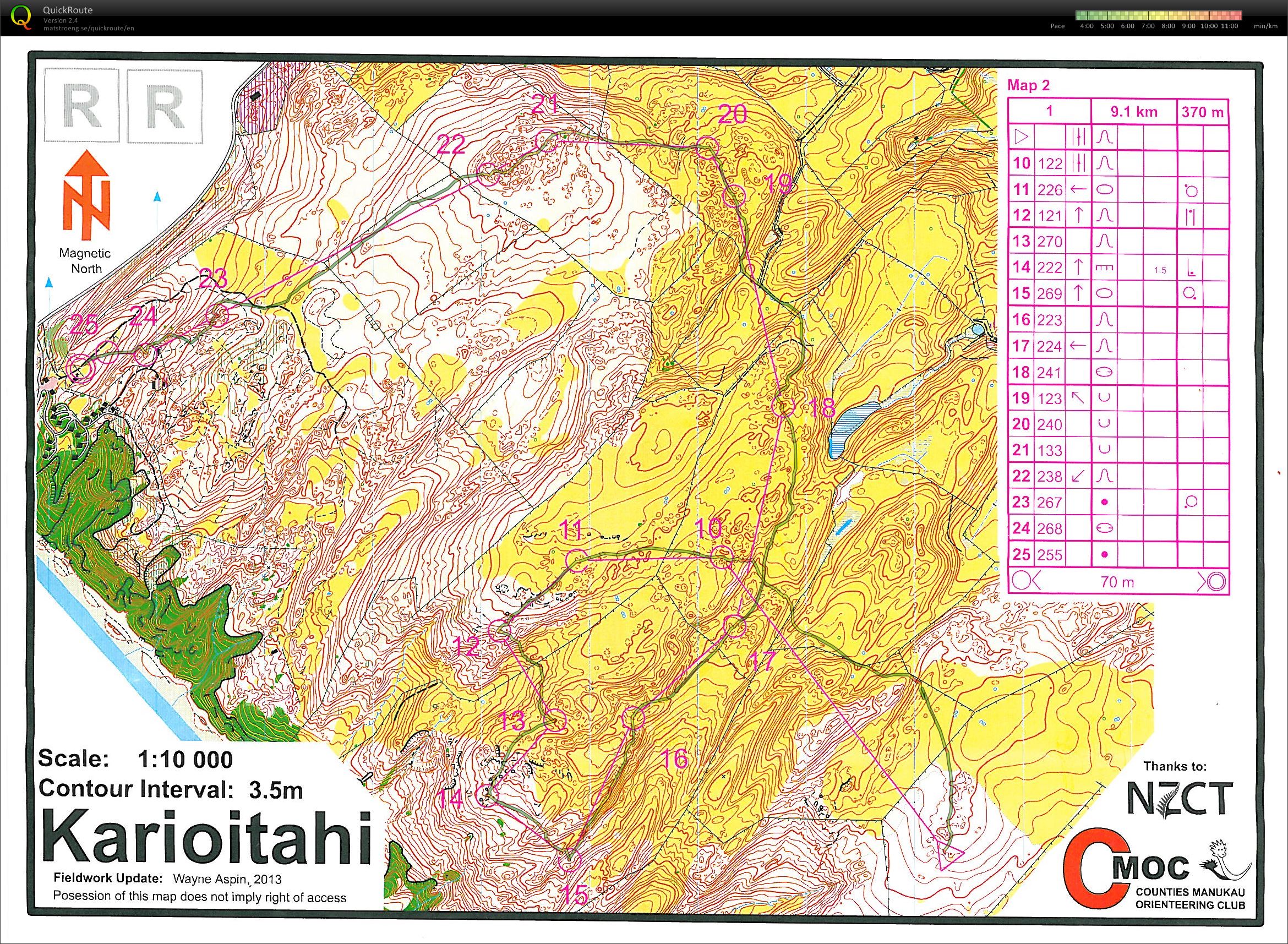 Bushrangers v NZ Test Match Day 2 Map 2 (2013-06-02)