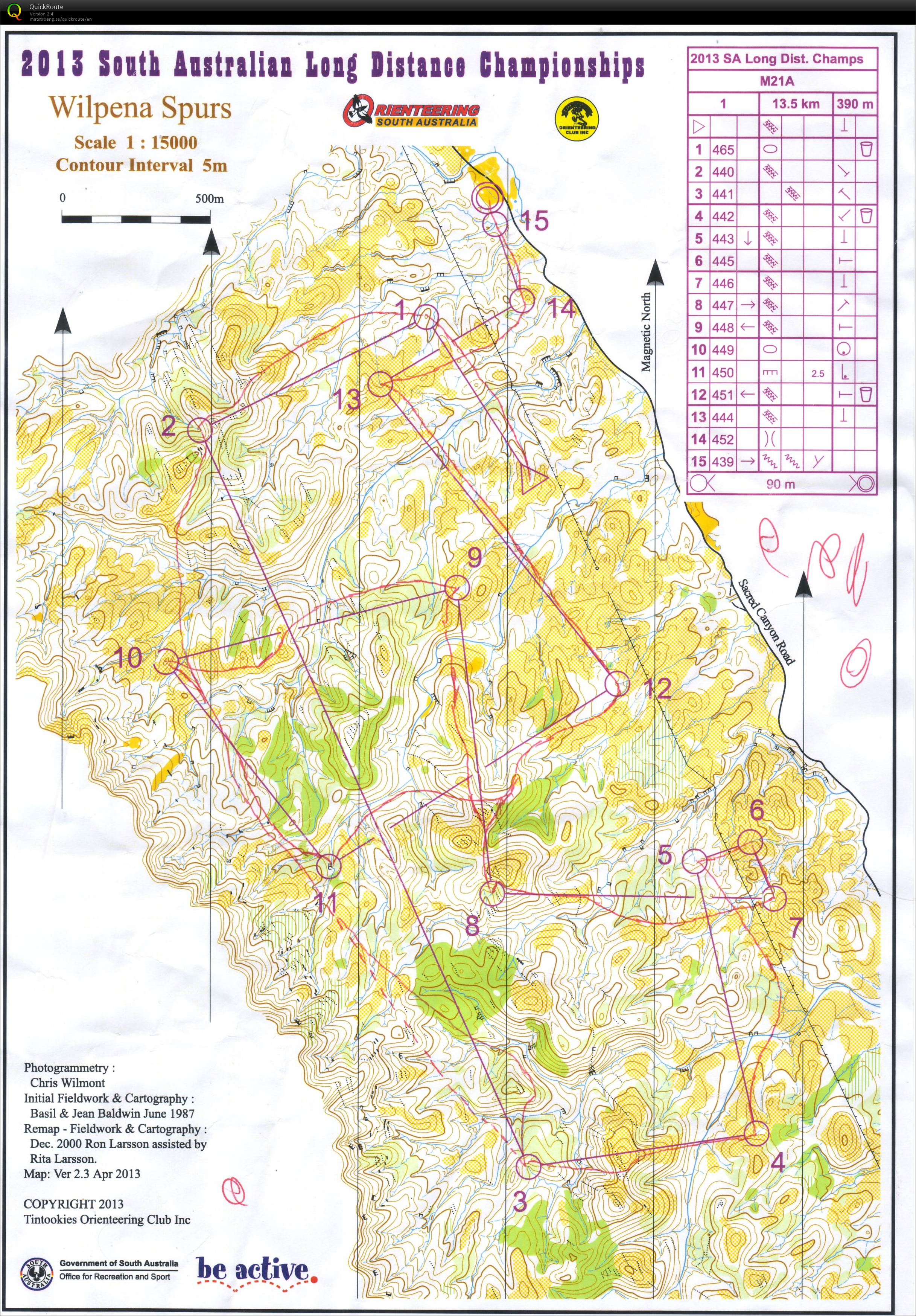 2013 SA Long Distance Championships (09.06.2013)