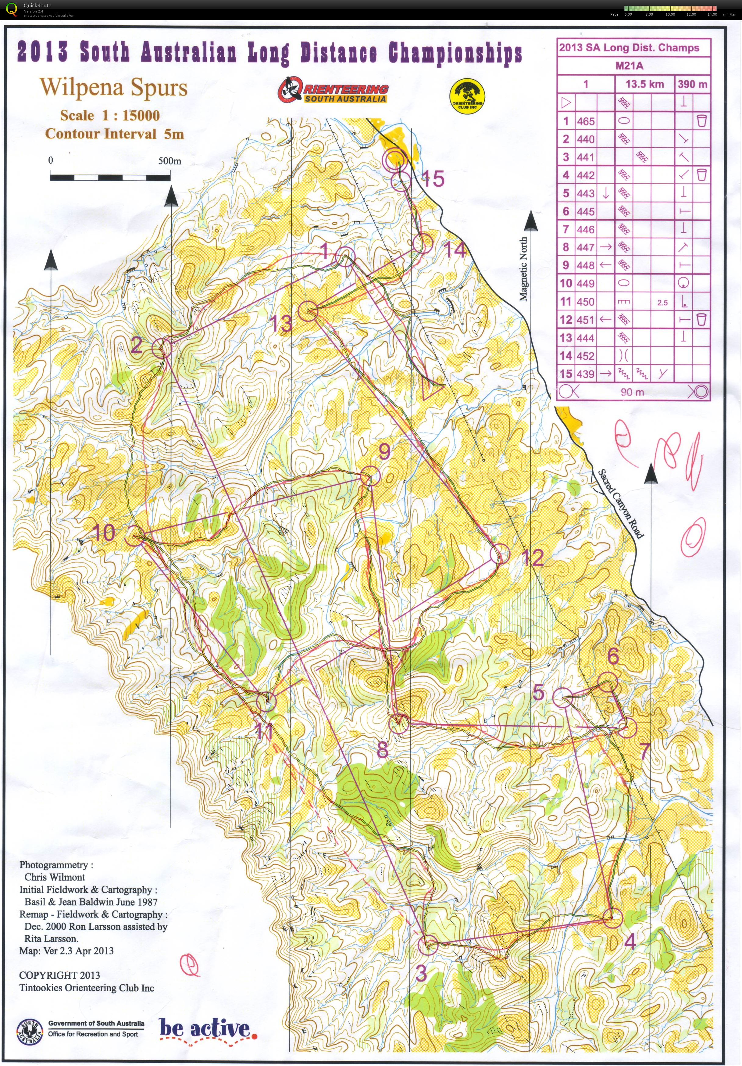 2013 SA Long Distance Championships (09.06.2013)