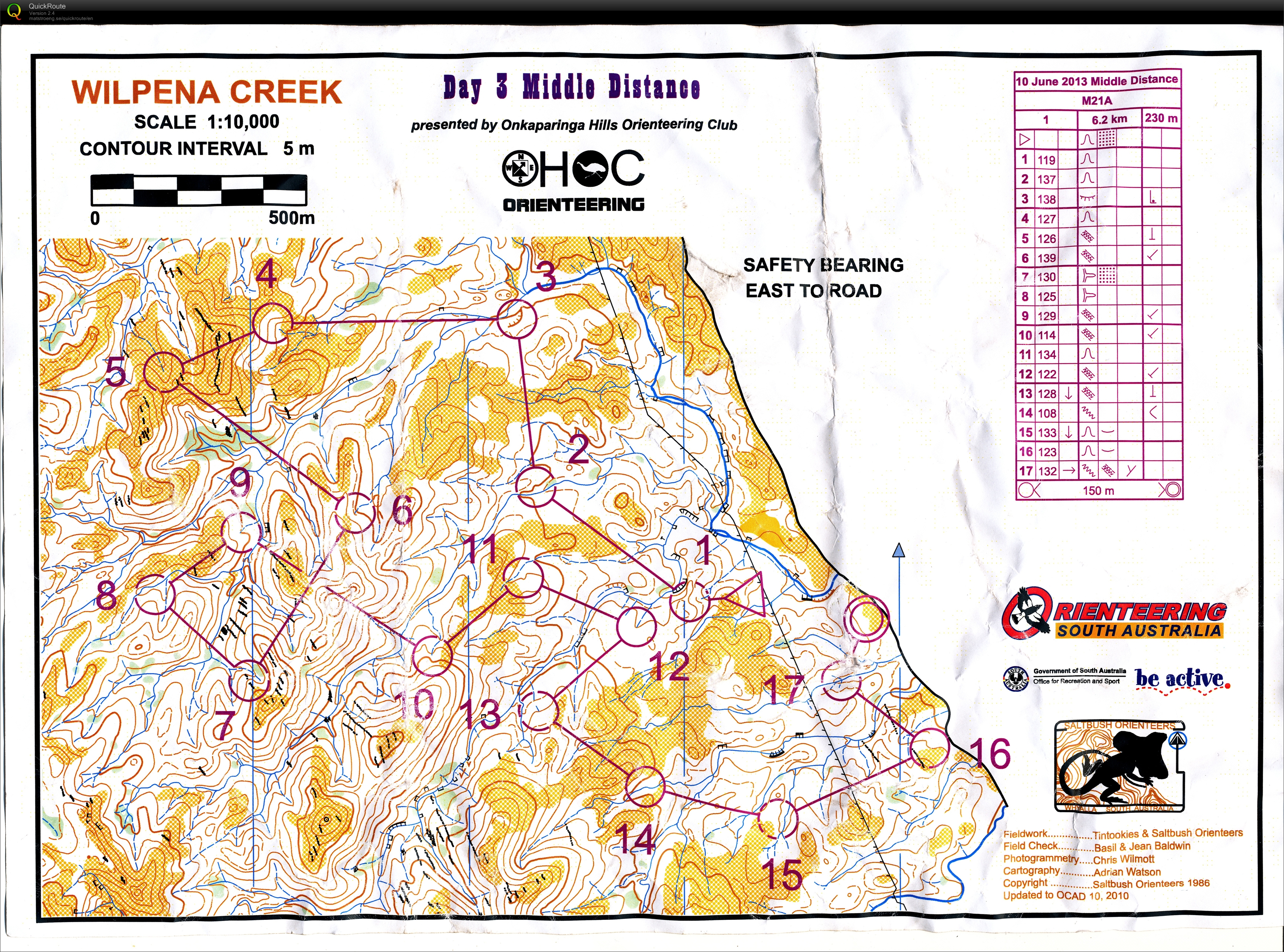 Flinders Day 3 (10/06/2013)