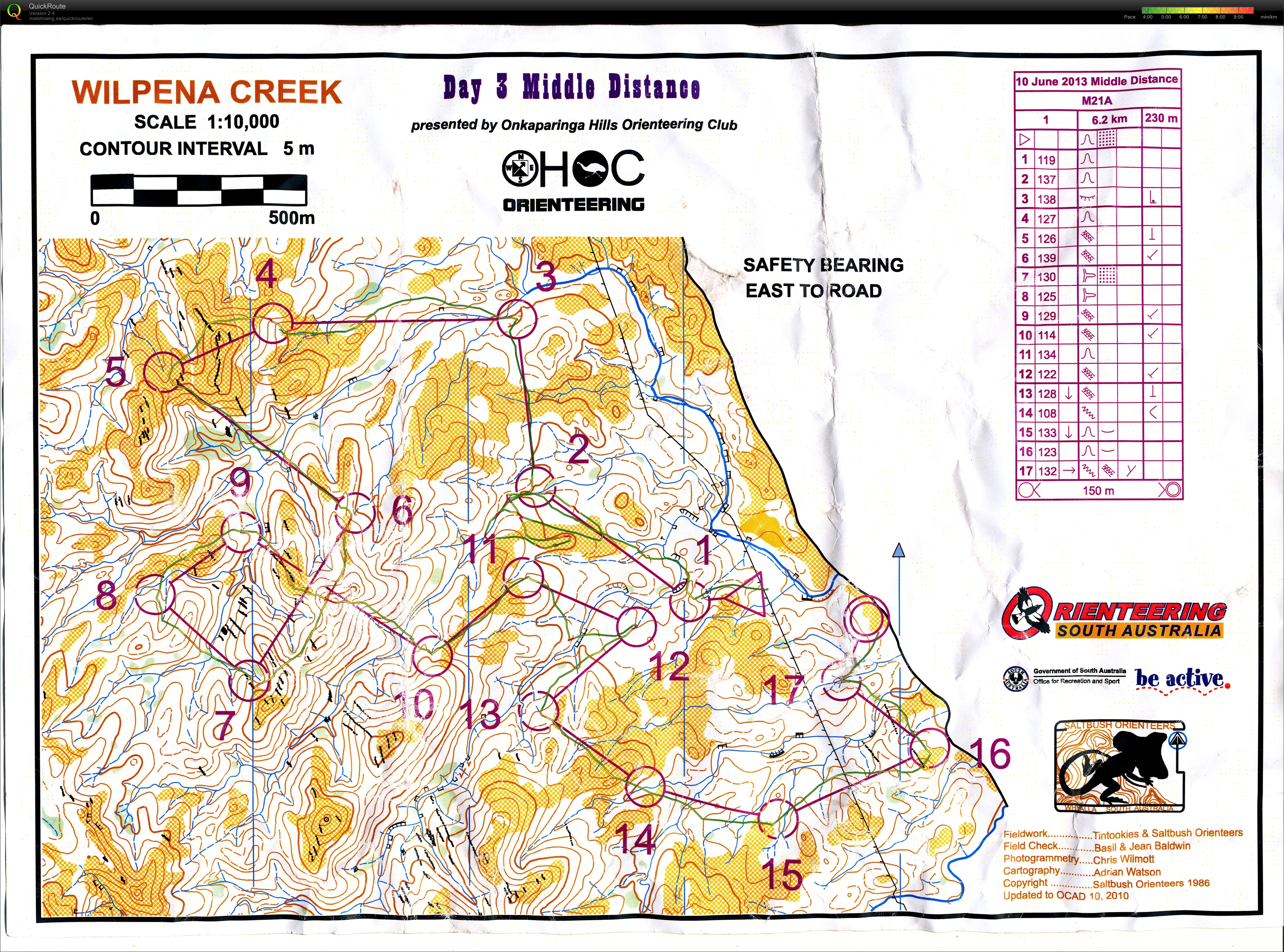 Flinders Day 3 (10/06/2013)