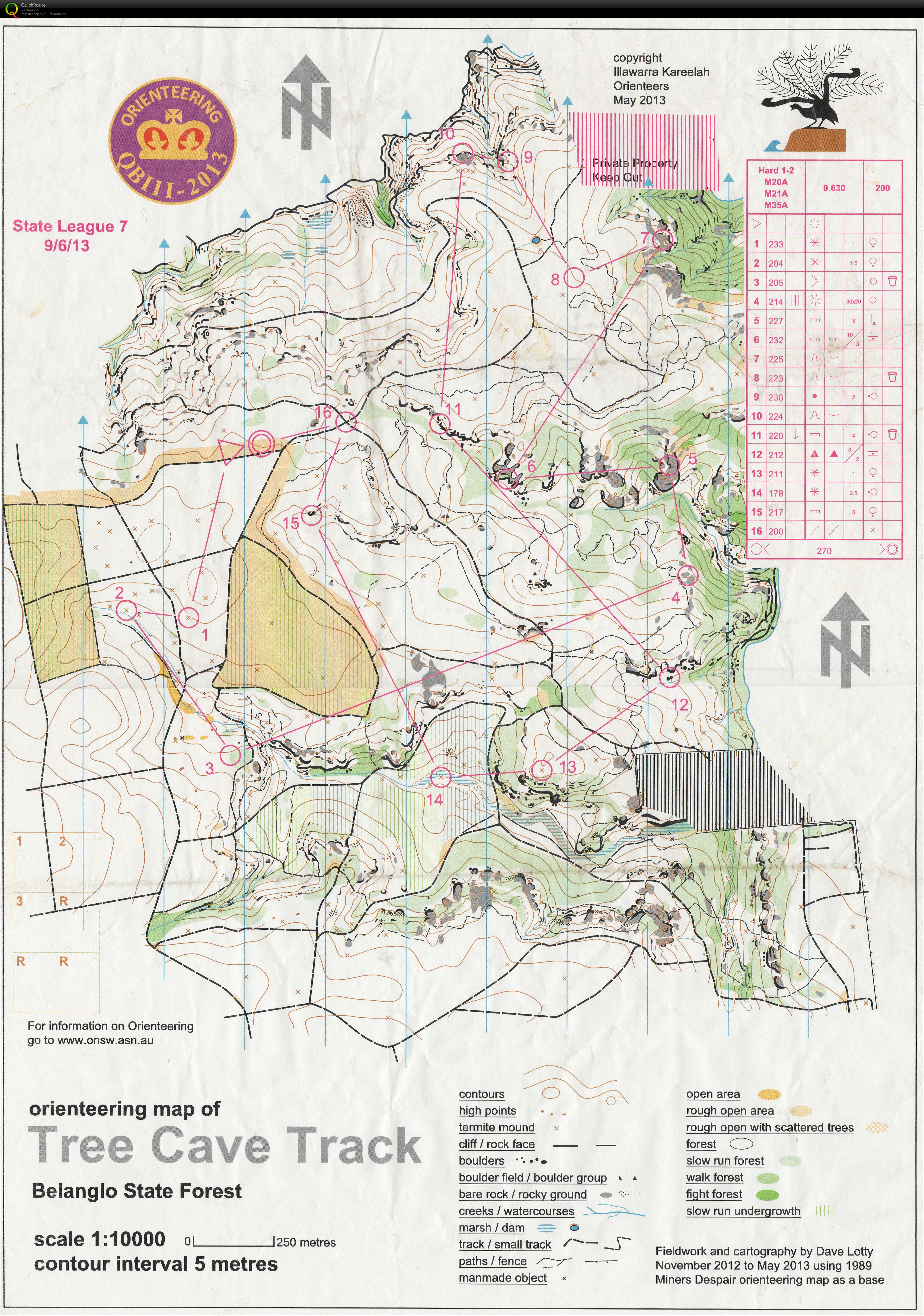 QBIII Long NSW (09/06/2013)