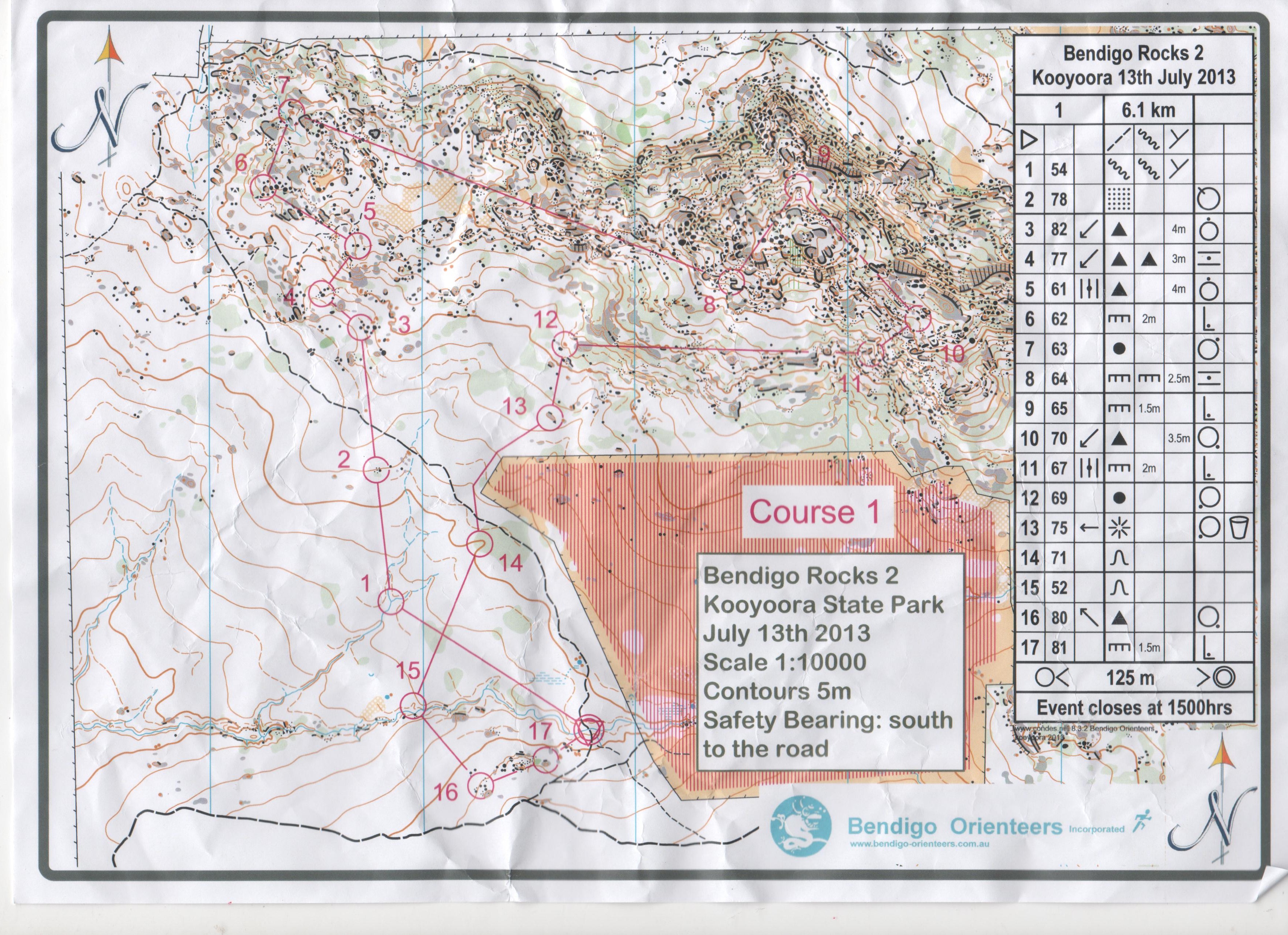 Bendigo Rocks 2 Kooyoora (14.07.2013)