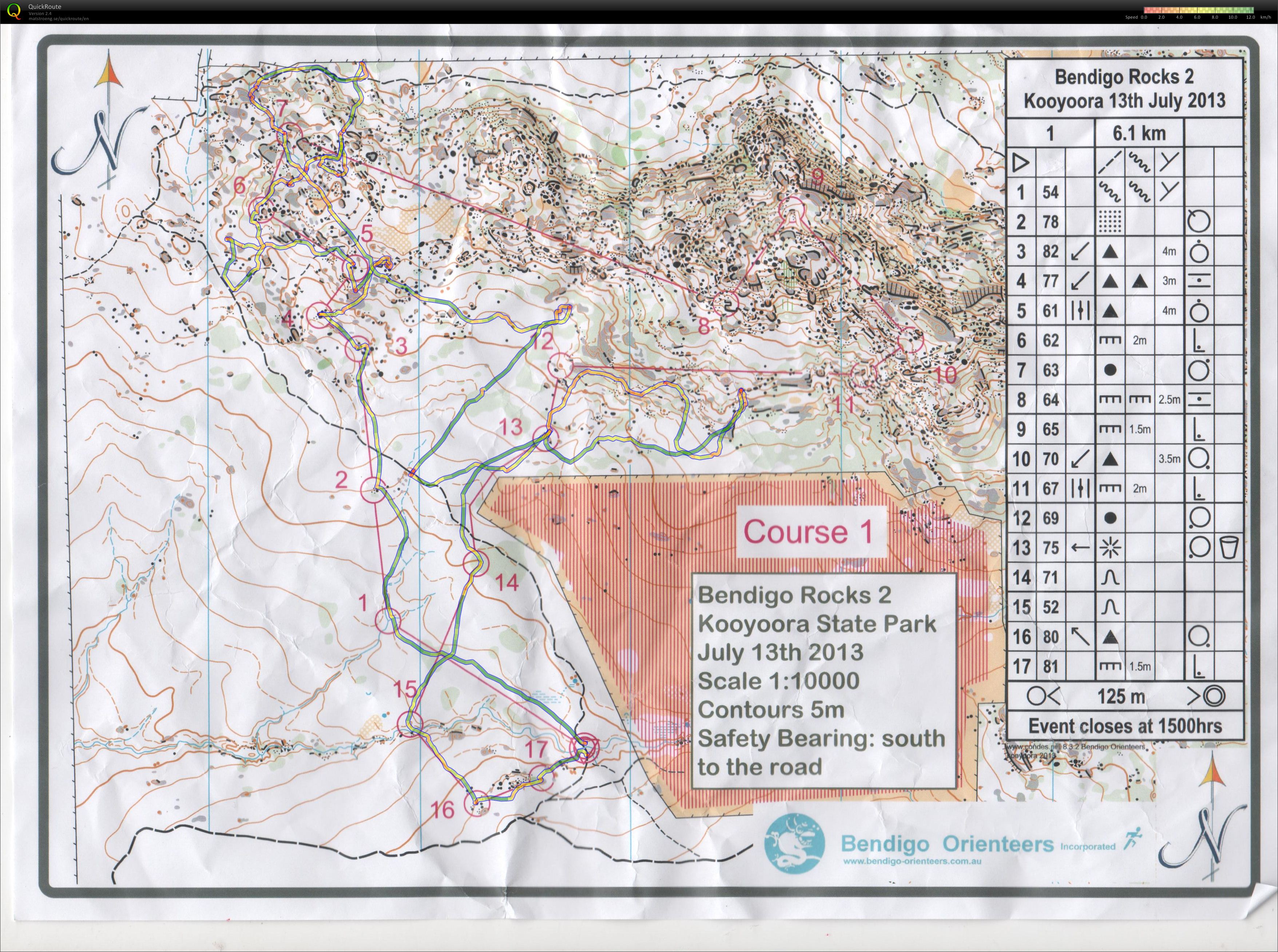 Bendigo Rocks 2 Kooyoora (14.07.2013)