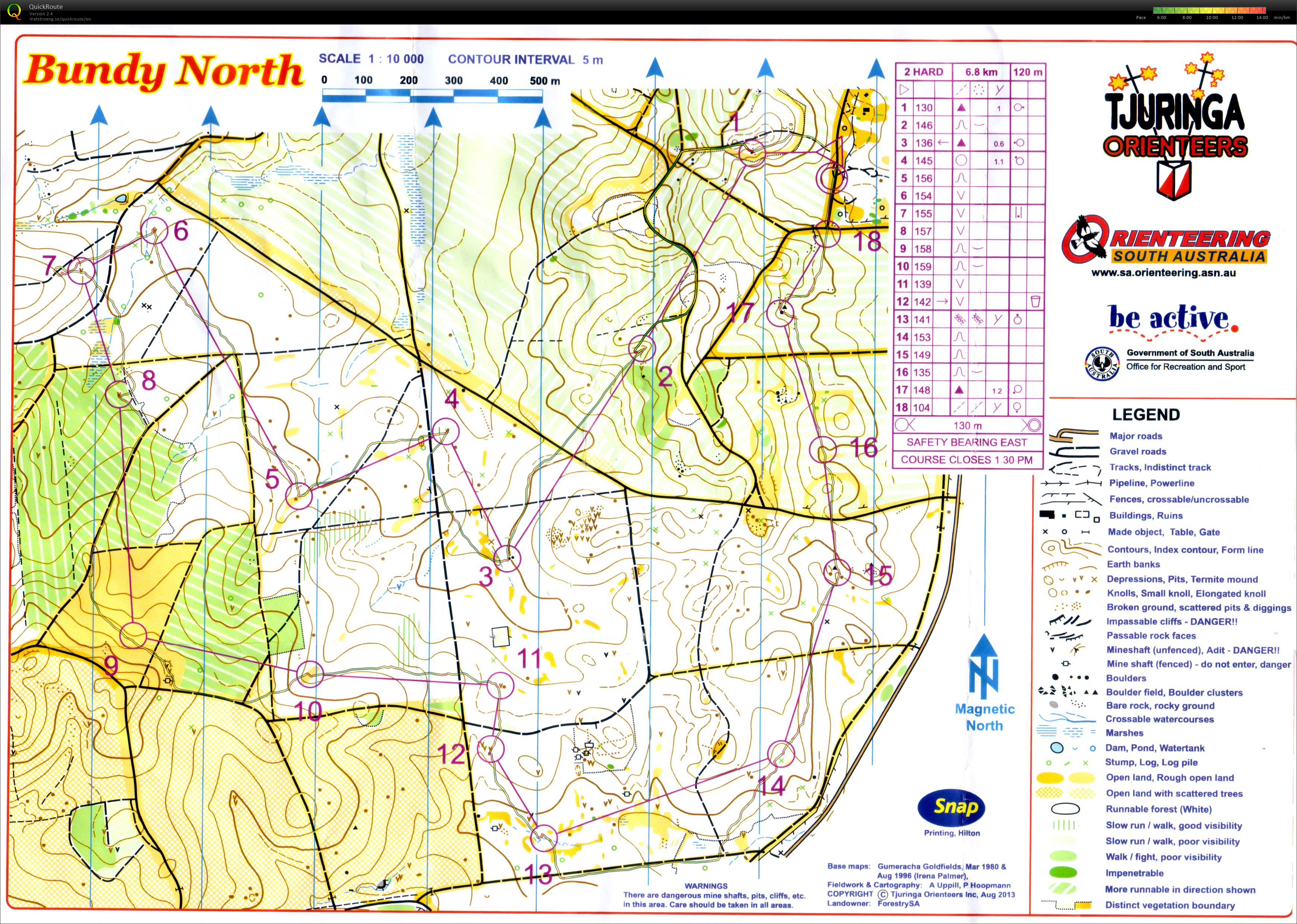 Minor Event - Bundy North (04-08-2013)