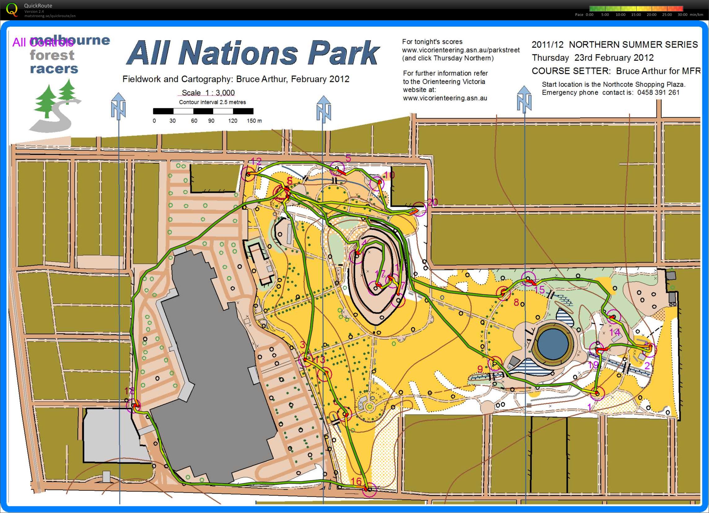 Northern Park & Street Series, Event 18 (23/02/2012)