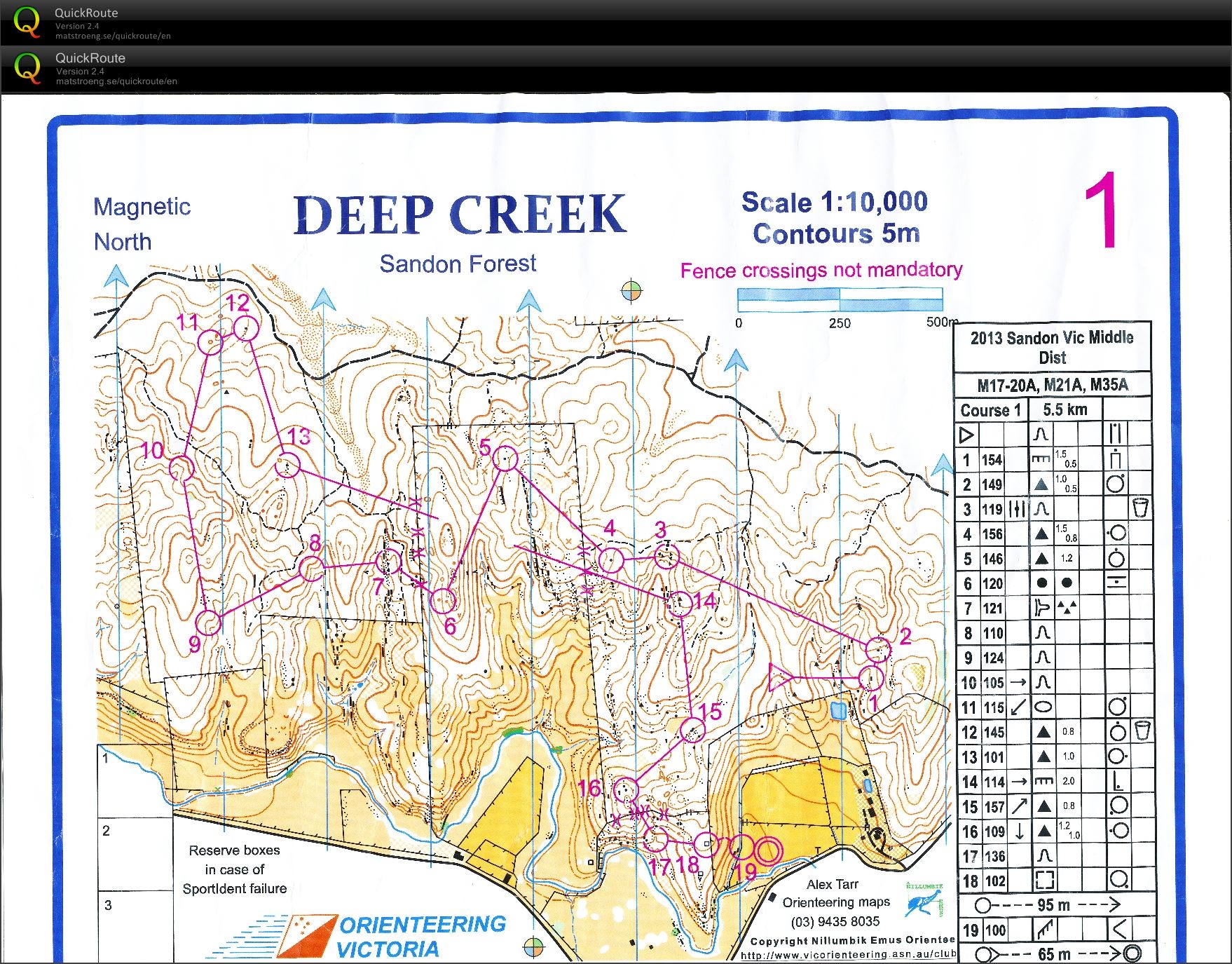 Vic Middle Champs (08.09.2013)