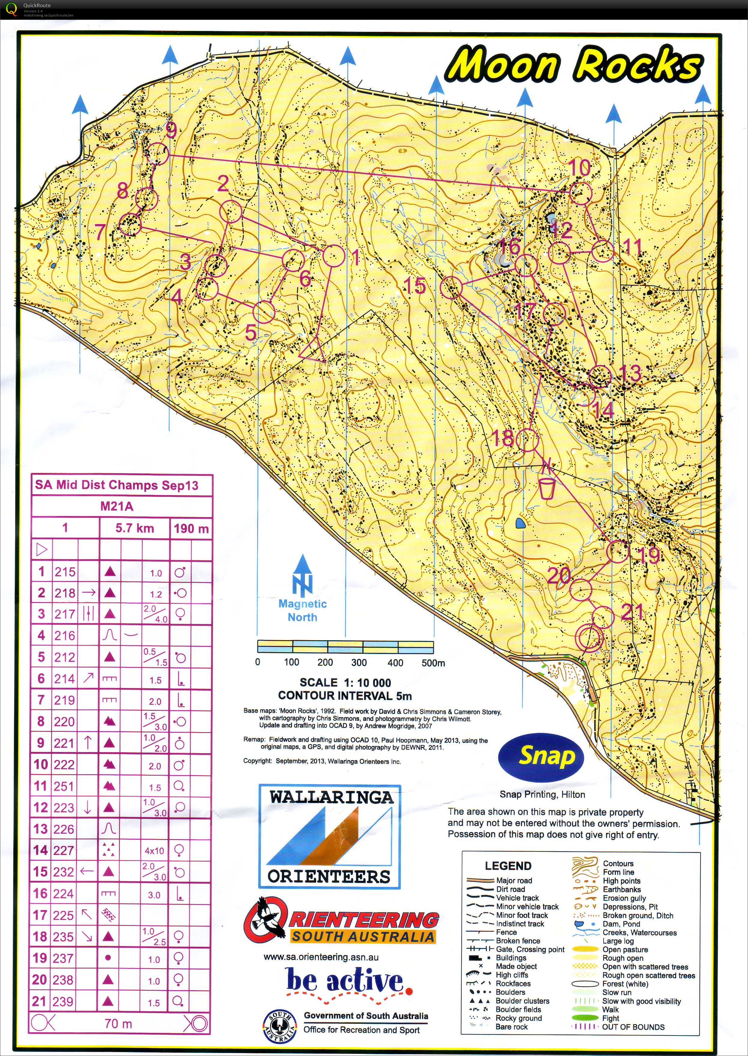 2013 SA Middle Distance Championships (2013-09-22)