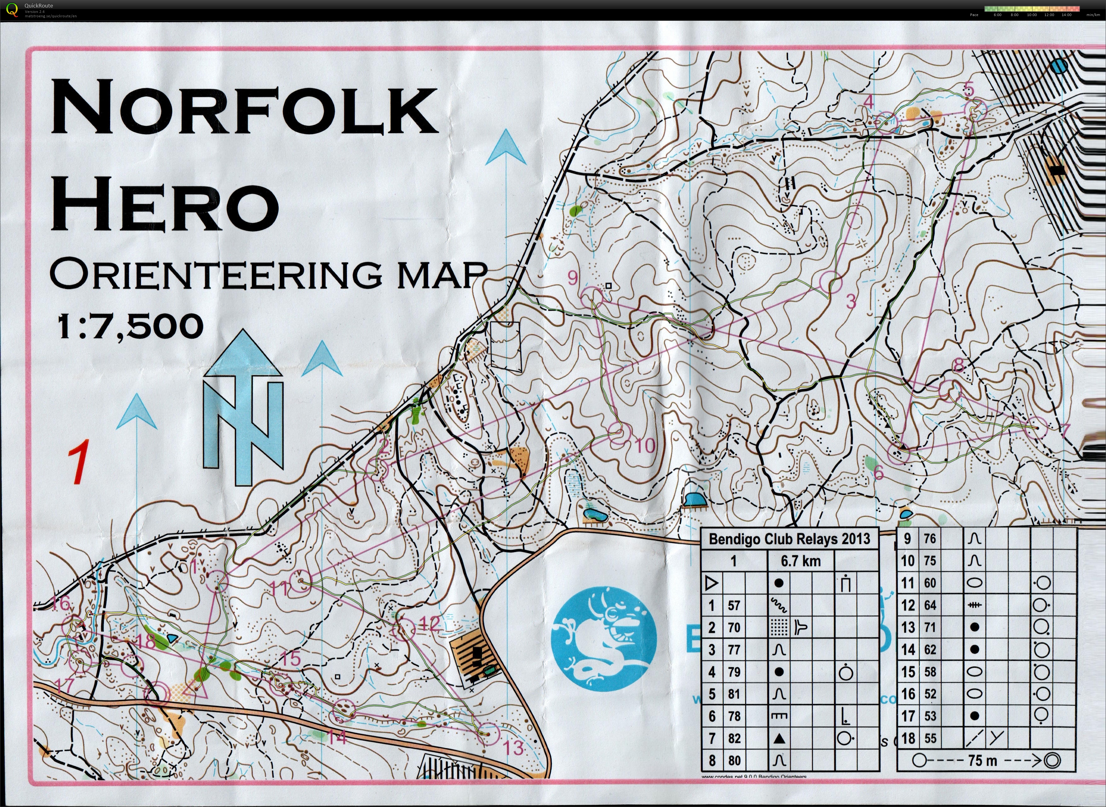 Bendigo Club Relays (14.09.2013)