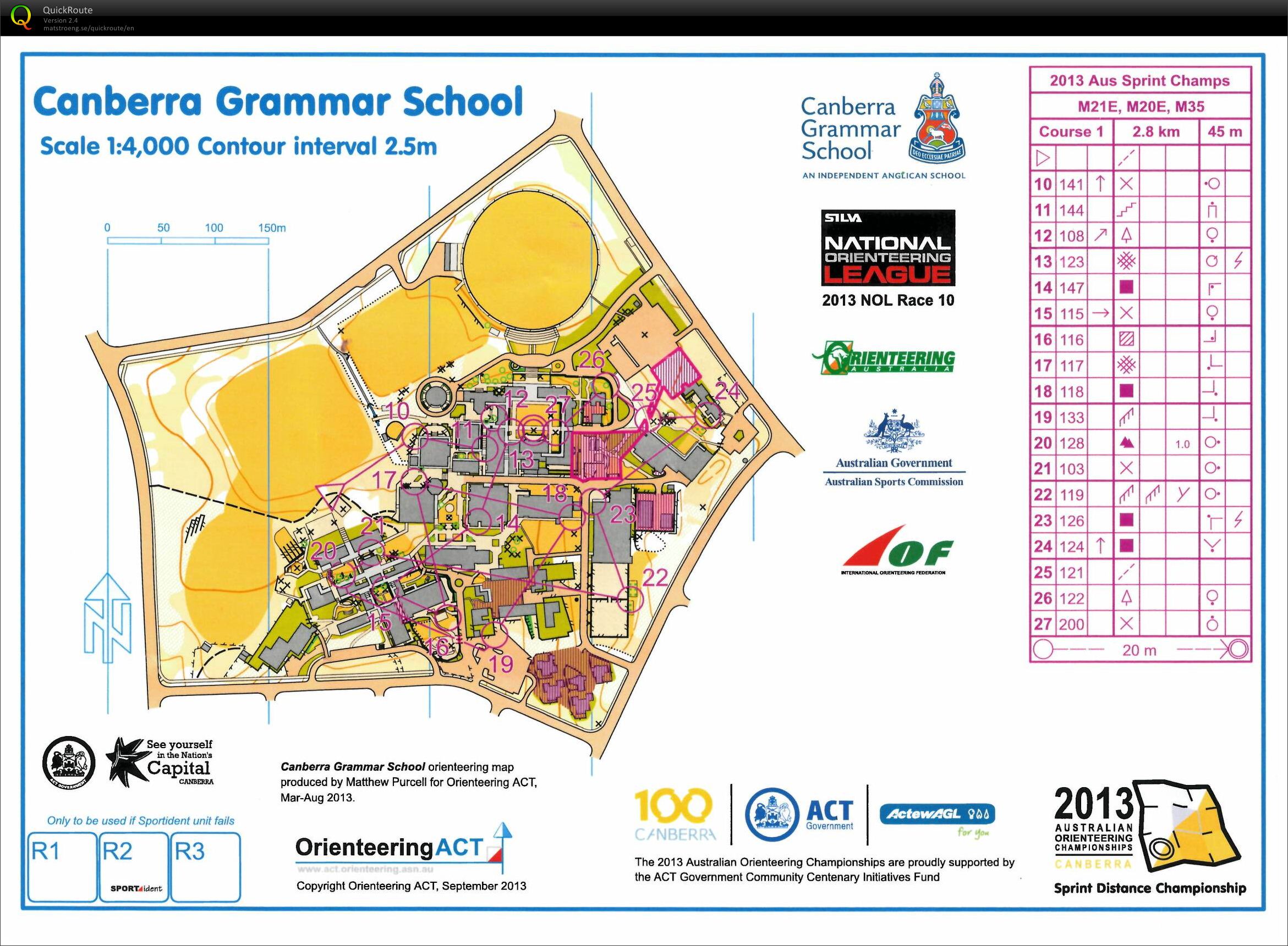 2013 Australian Championships (map 2 of 2) (28/09/2013)