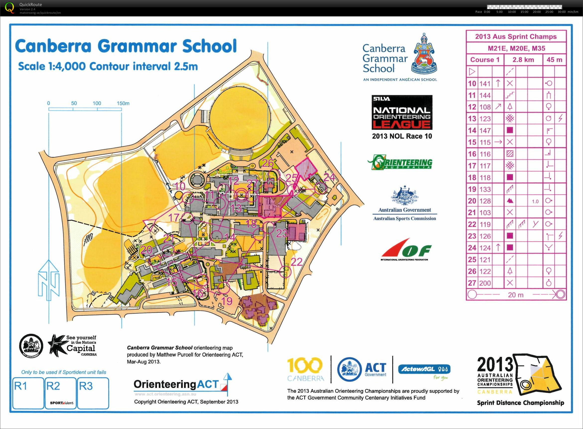 2013 Australian Championships (map 2 of 2) (28/09/2013)