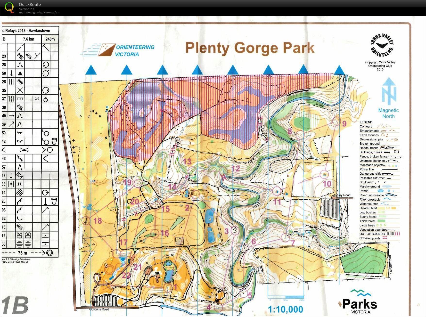 2013 Victorian Club Relays (13-10-2013)