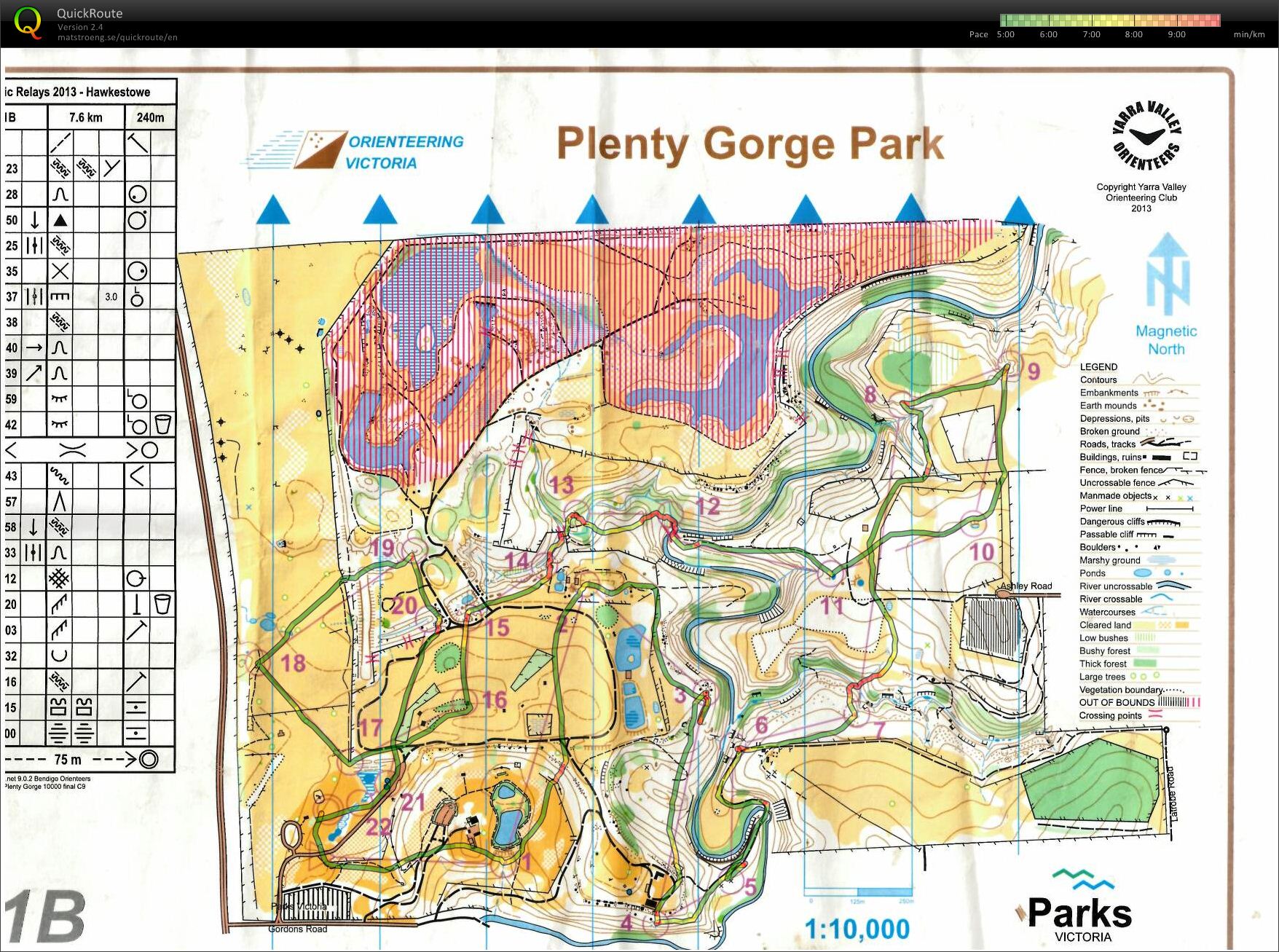 2013 Victorian Club Relays (13-10-2013)