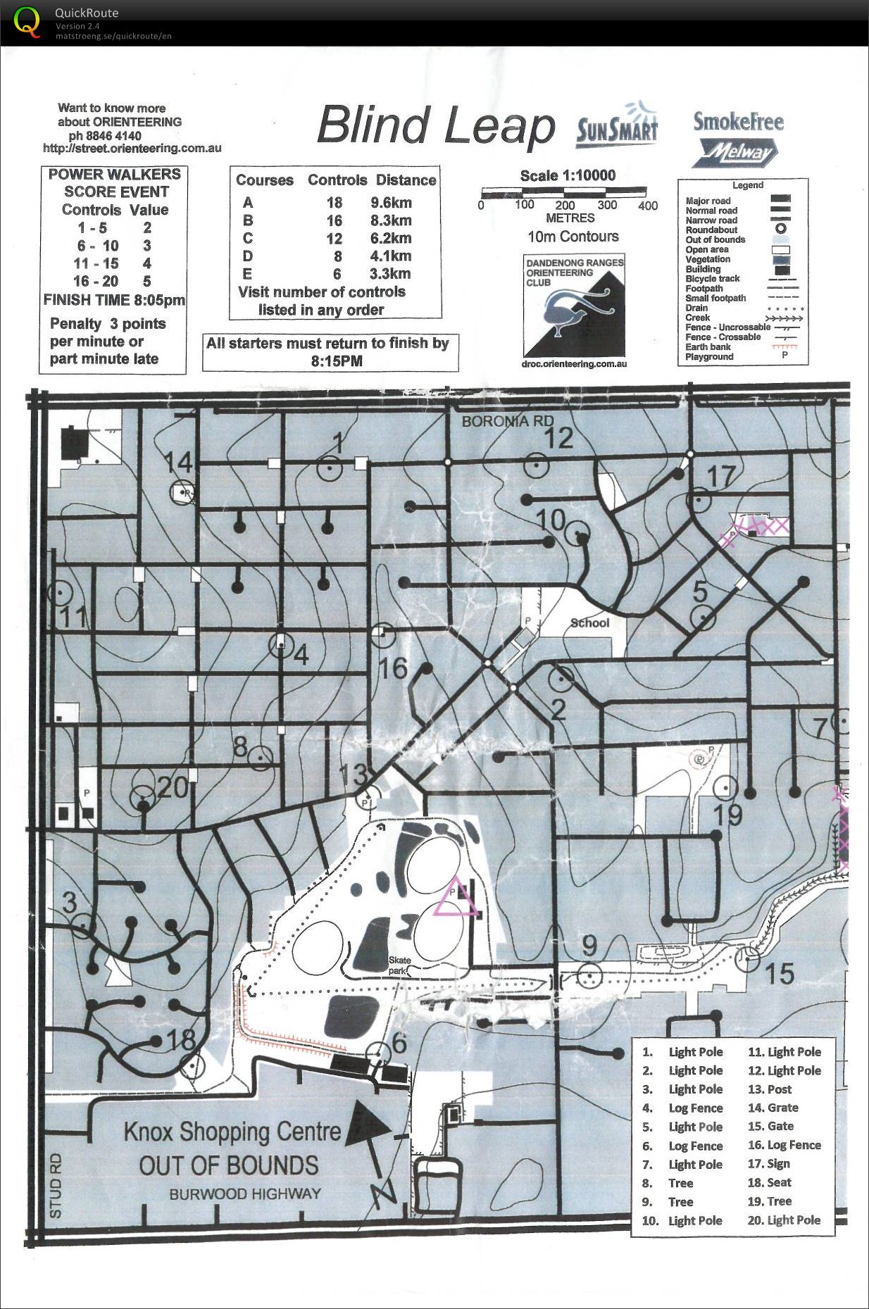 2011-12 Eastern Summer Series - Event 19 (29.02.2012)