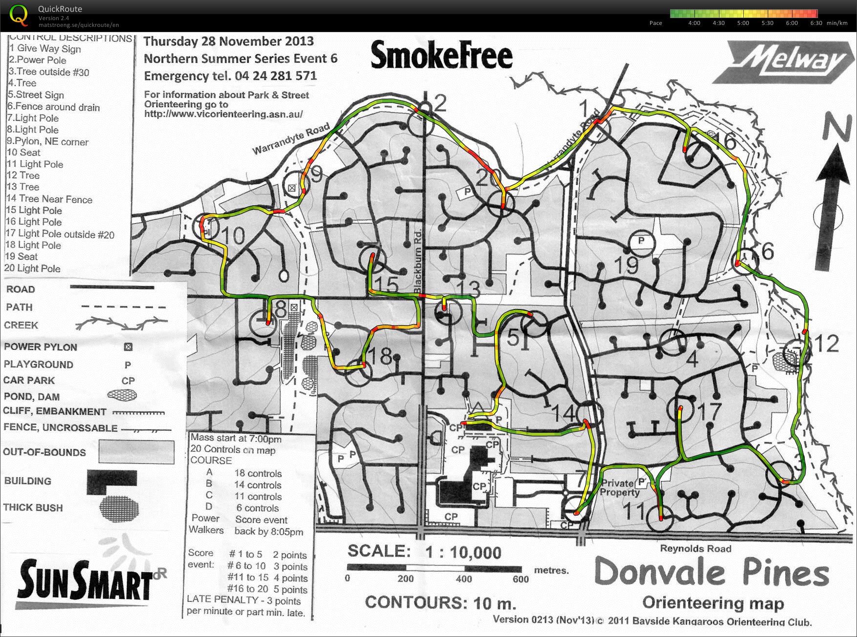 2013/14 Northern Summer Series (28/11/2013)