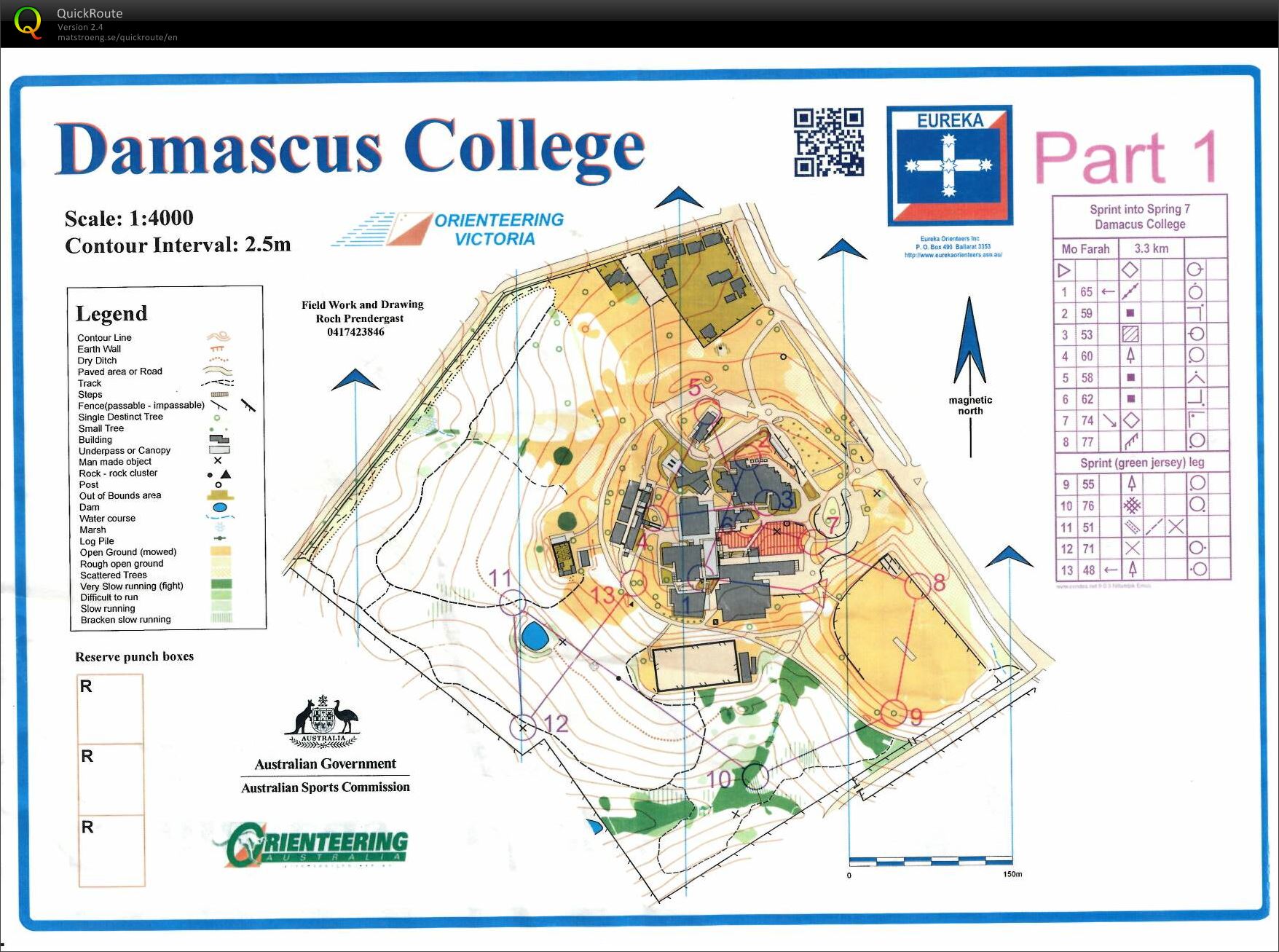 Sprint into Spring Race 7 - Map 1 of 2 (30/11/2013)