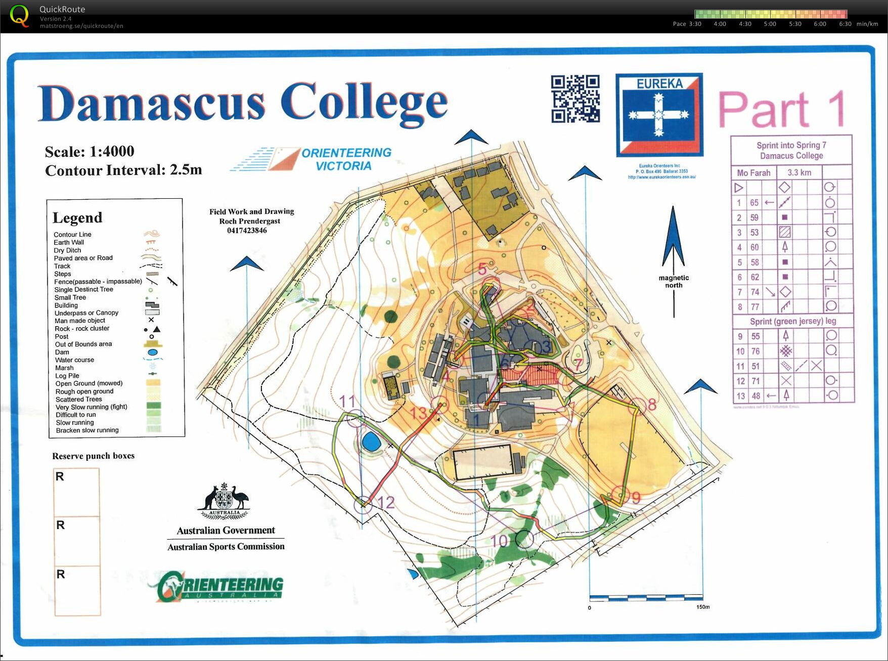 Sprint into Spring Race 7 - Map 1 of 2 (30/11/2013)