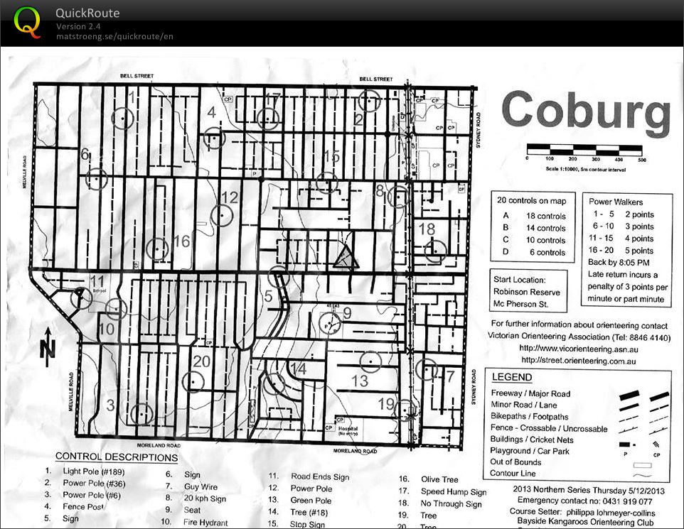 2013/14 Northern Summer Series (2013-12-05)