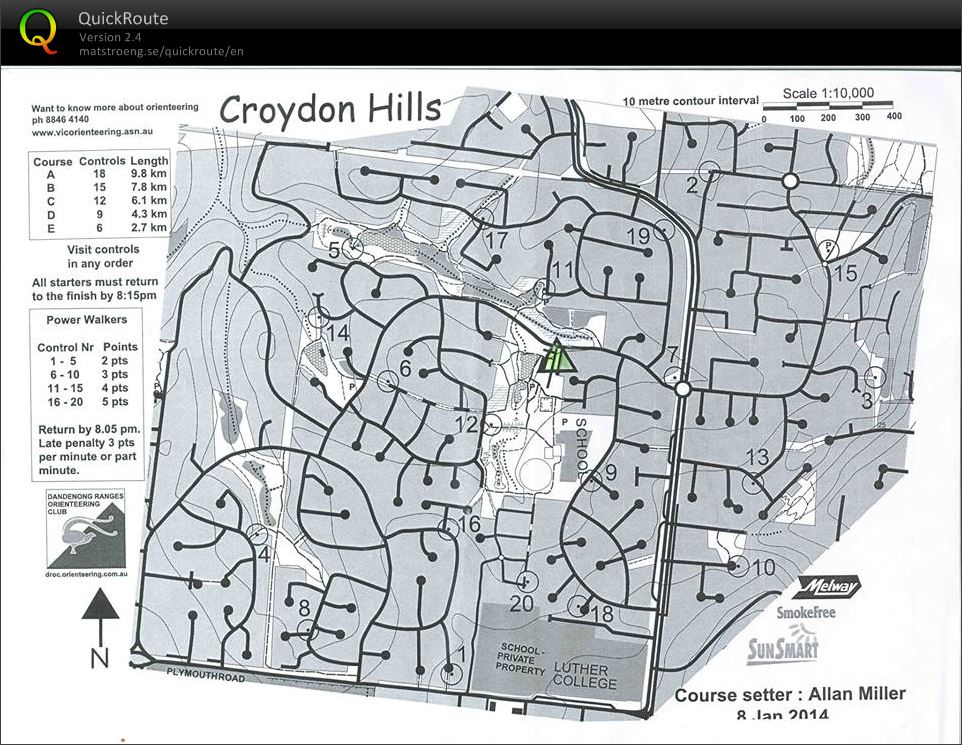 2013/14 Eastern Summer Series Event No. 11        (08/01/2014)