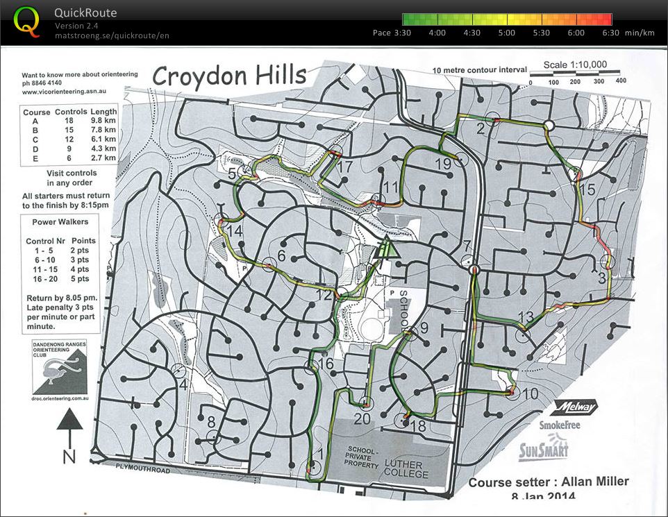 2013/14 Eastern Summer Series Event No. 11        (08/01/2014)