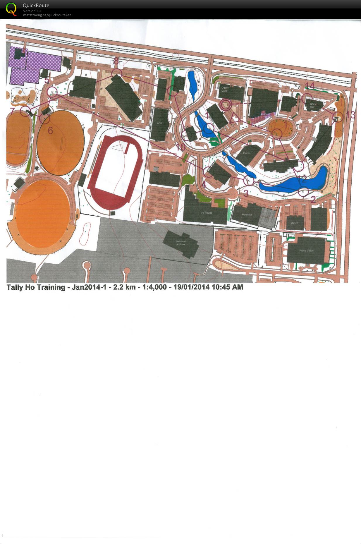 Sprint Training (19.01.2014)