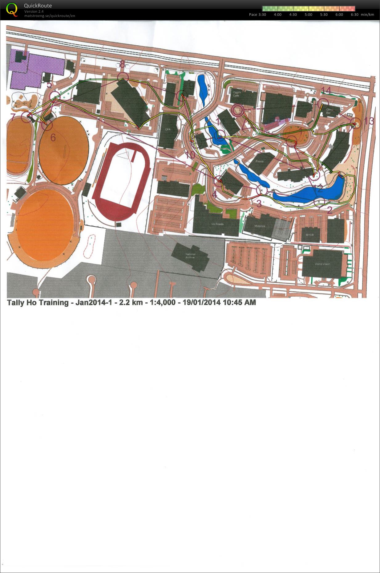 Sprint Training (19.01.2014)