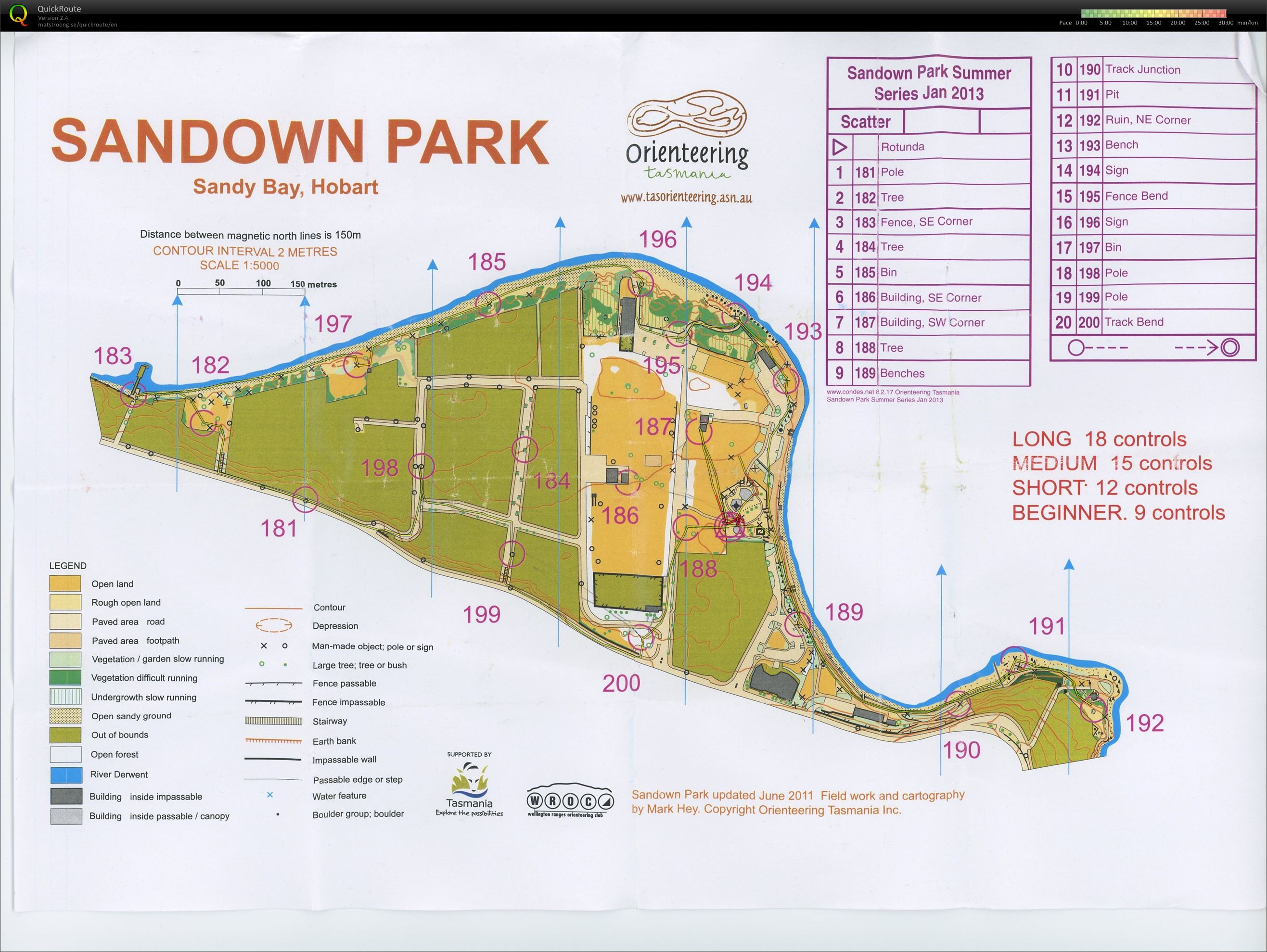 Southern Summer Series (23/01/2013)