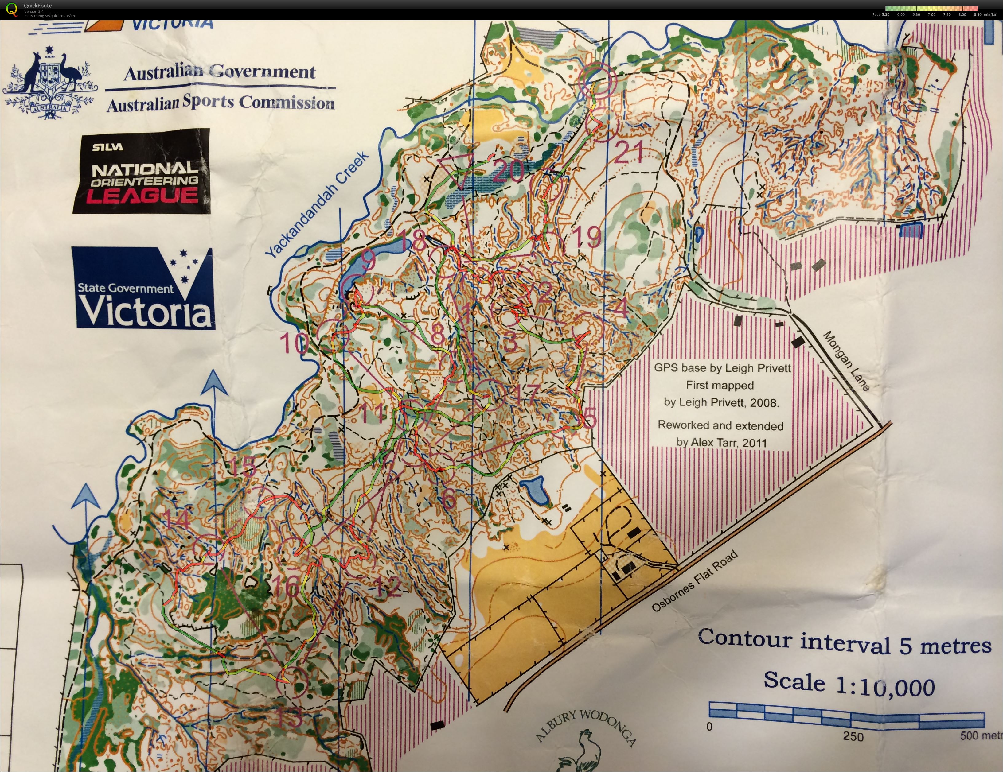 National Orienteering League Race 4 (22.03.2014)