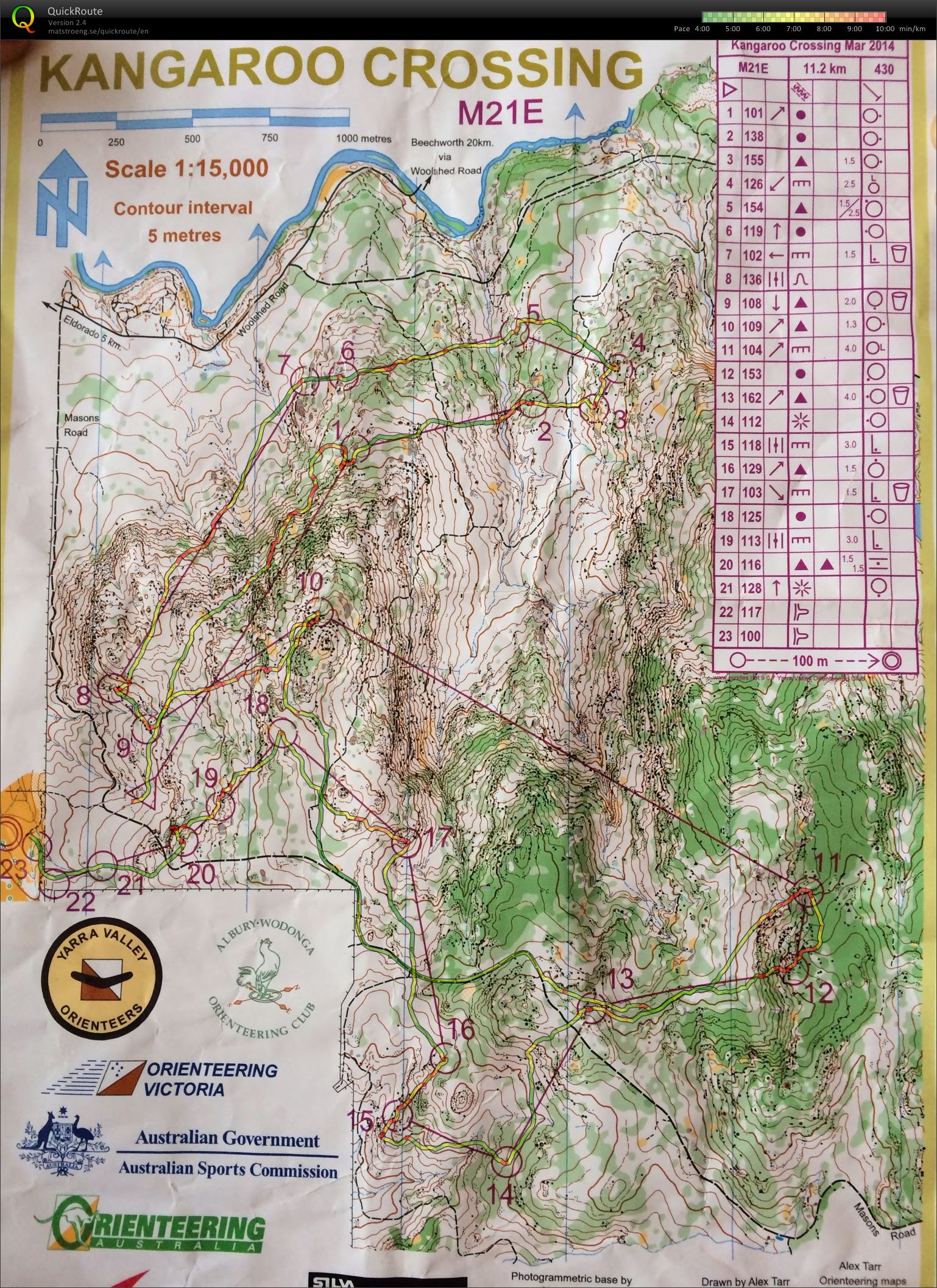 National Orienteering League Race 5 (2014-03-23)