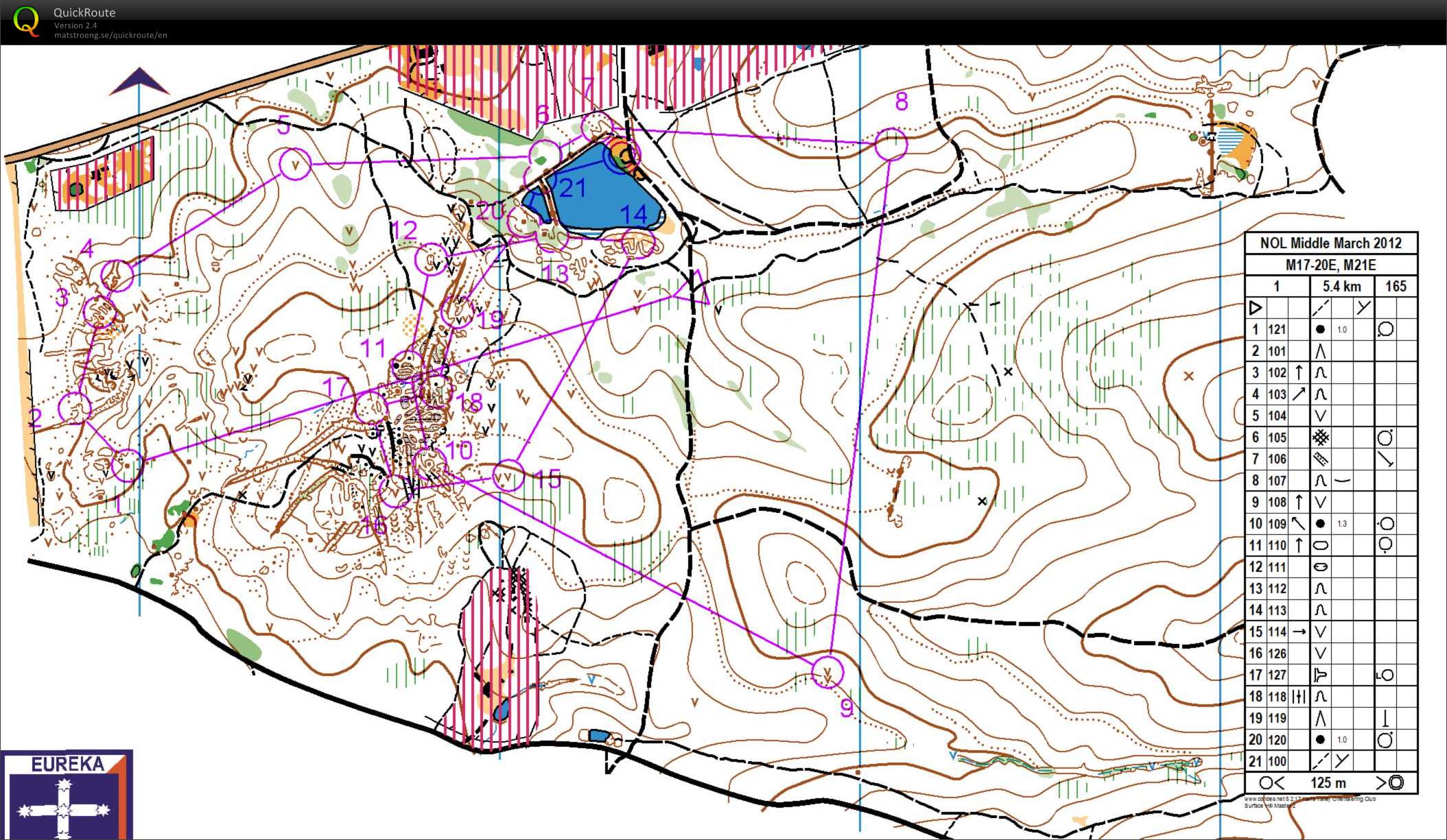 National Orienteering League #2 (10/03/2012)