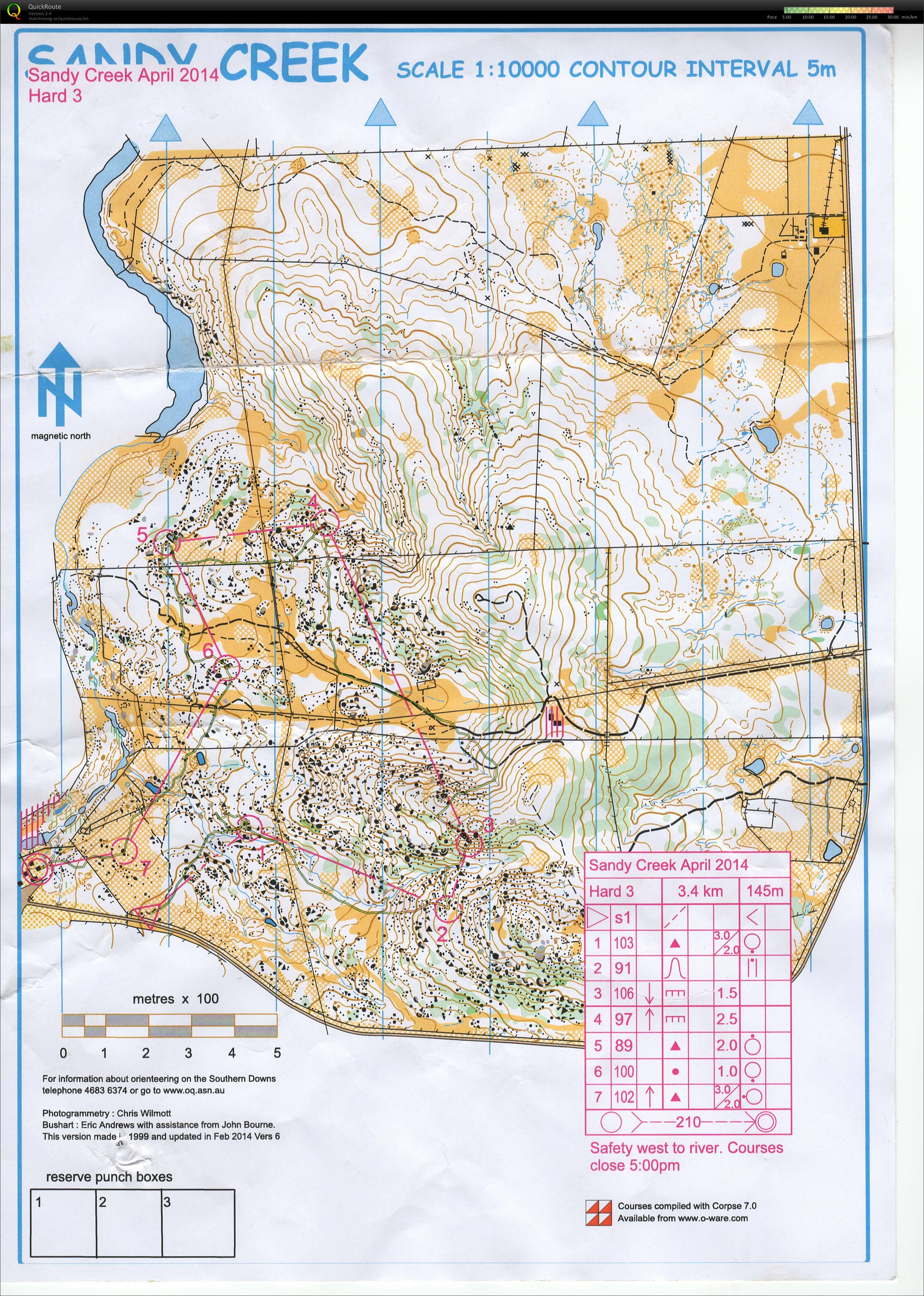 Sandy Creek, QLD (05-04-2014)