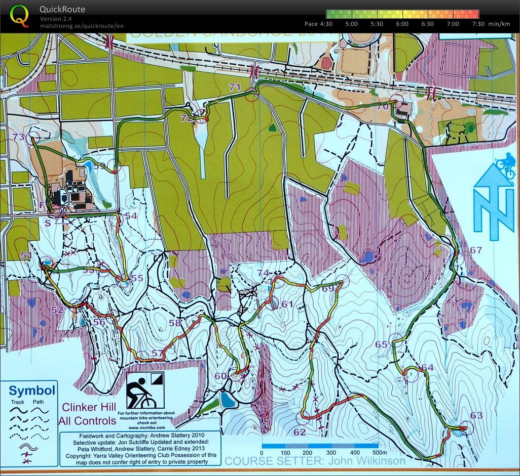 Golden Sandshoe Handicap (12/04/2014)