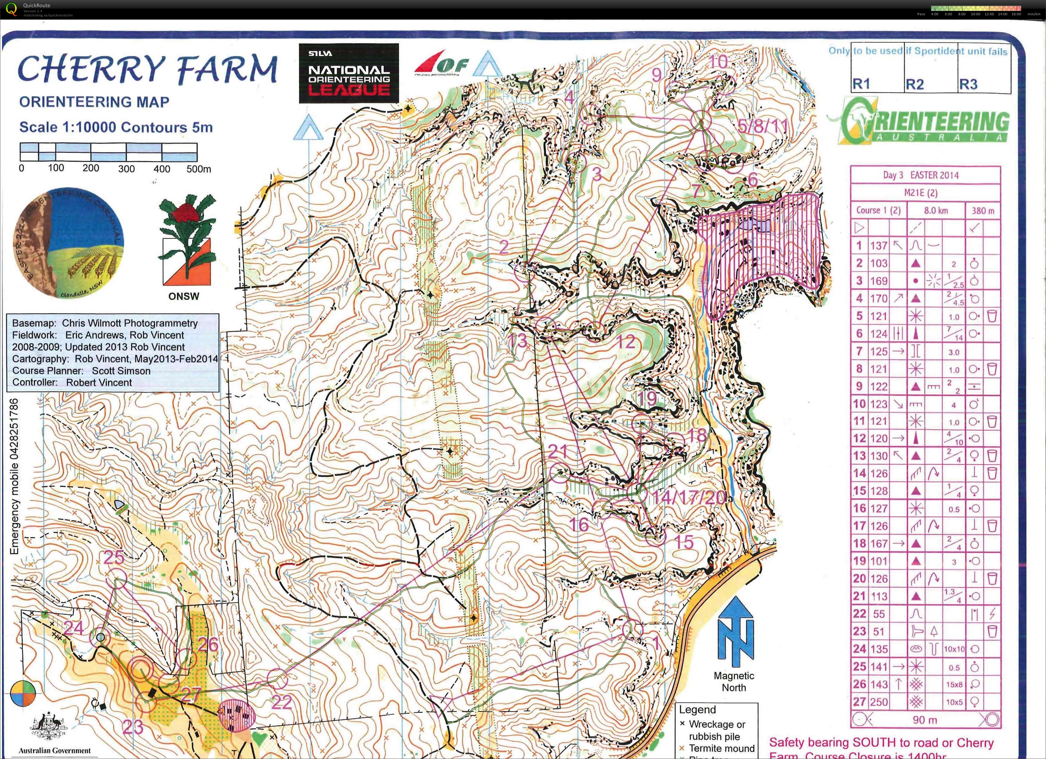 Easter chasing start (2014-04-20)