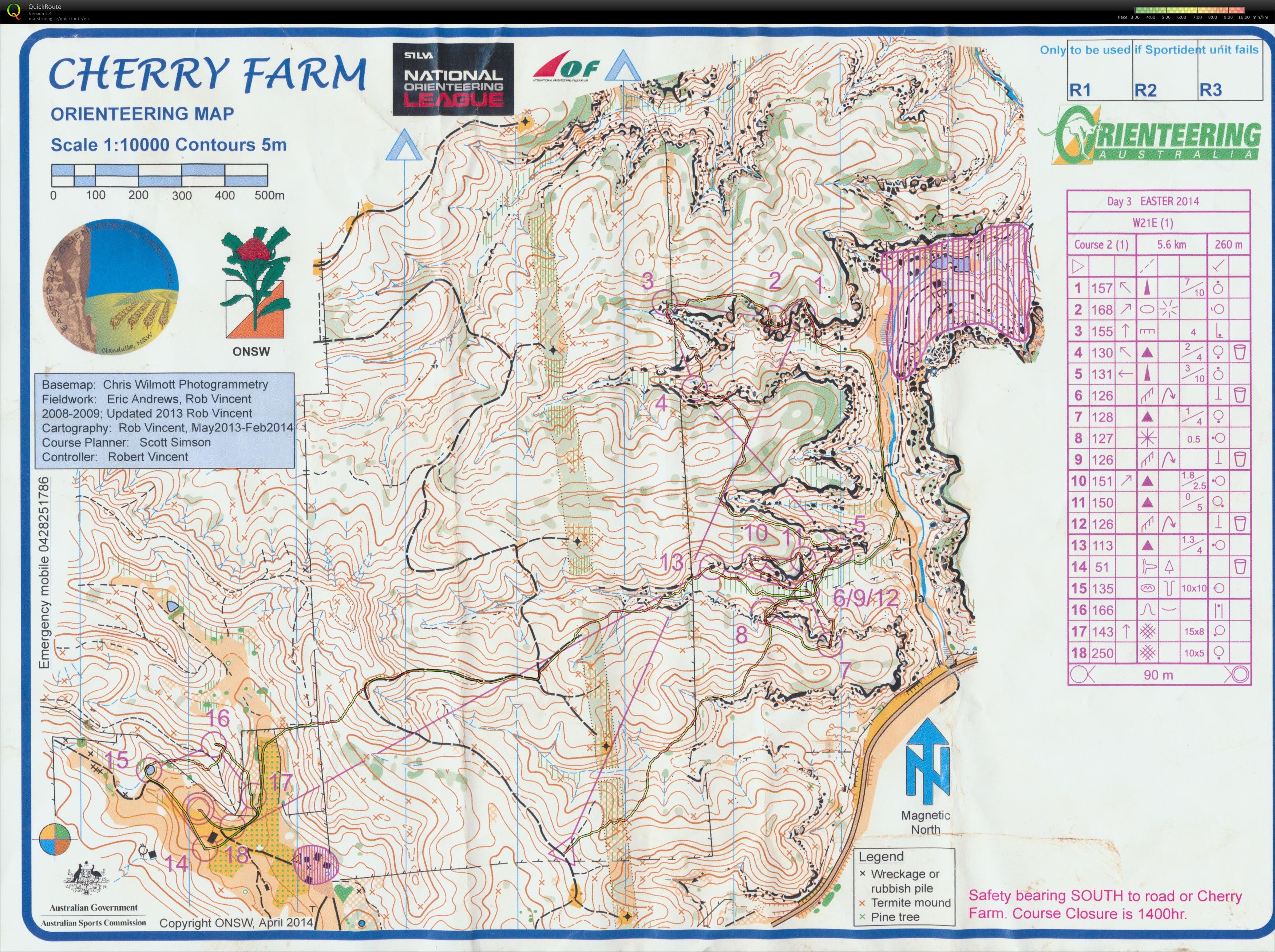 Easter 2014 Day 3 (21/04/2014)