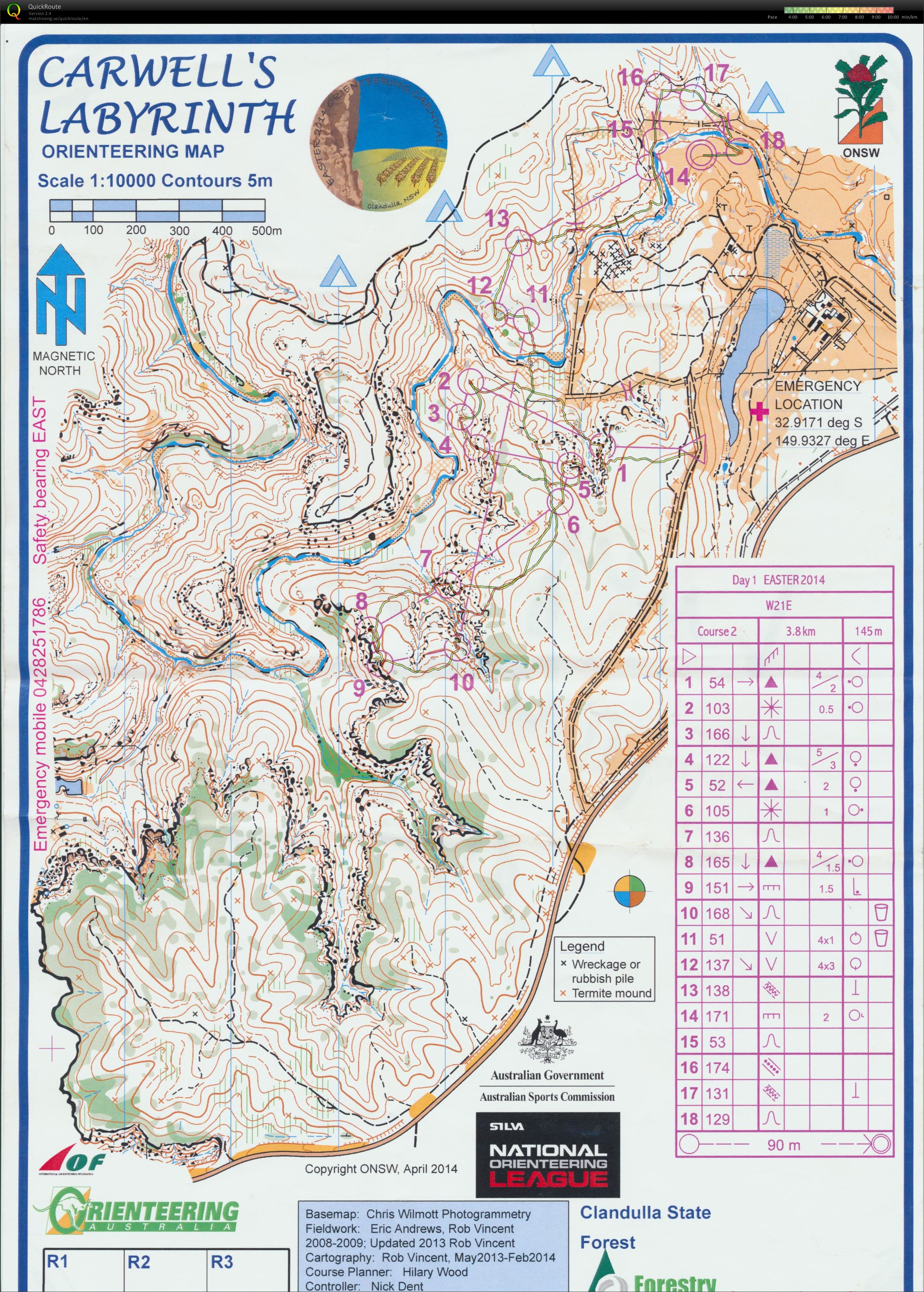 Easter 2014 Day 1 (19-04-2014)