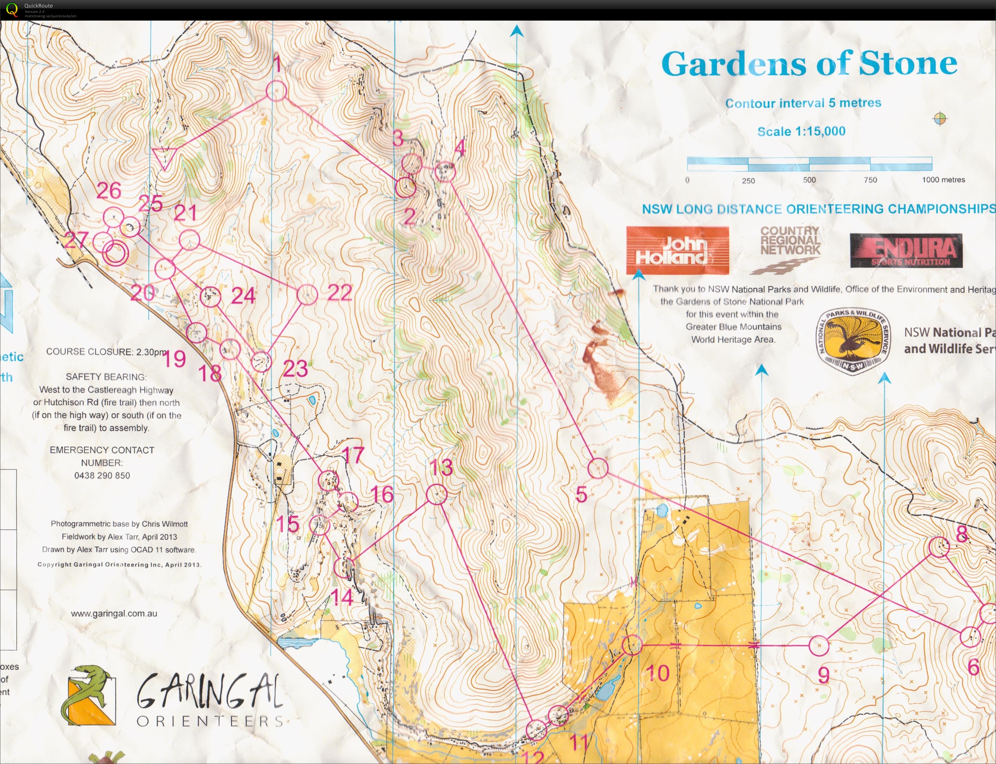 NSW Long Championships (26/04/2014)