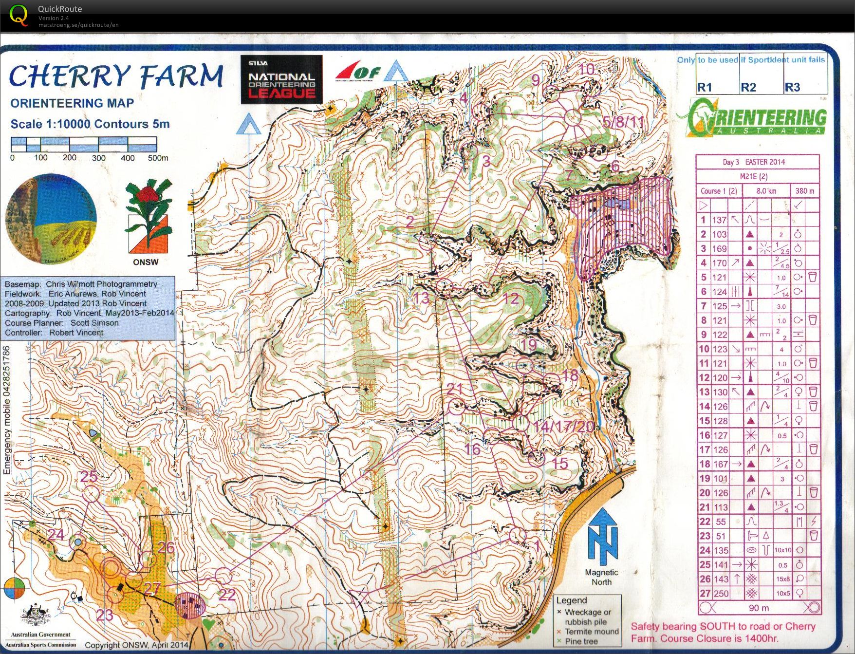 2014 Easter Monday (21/04/2014)