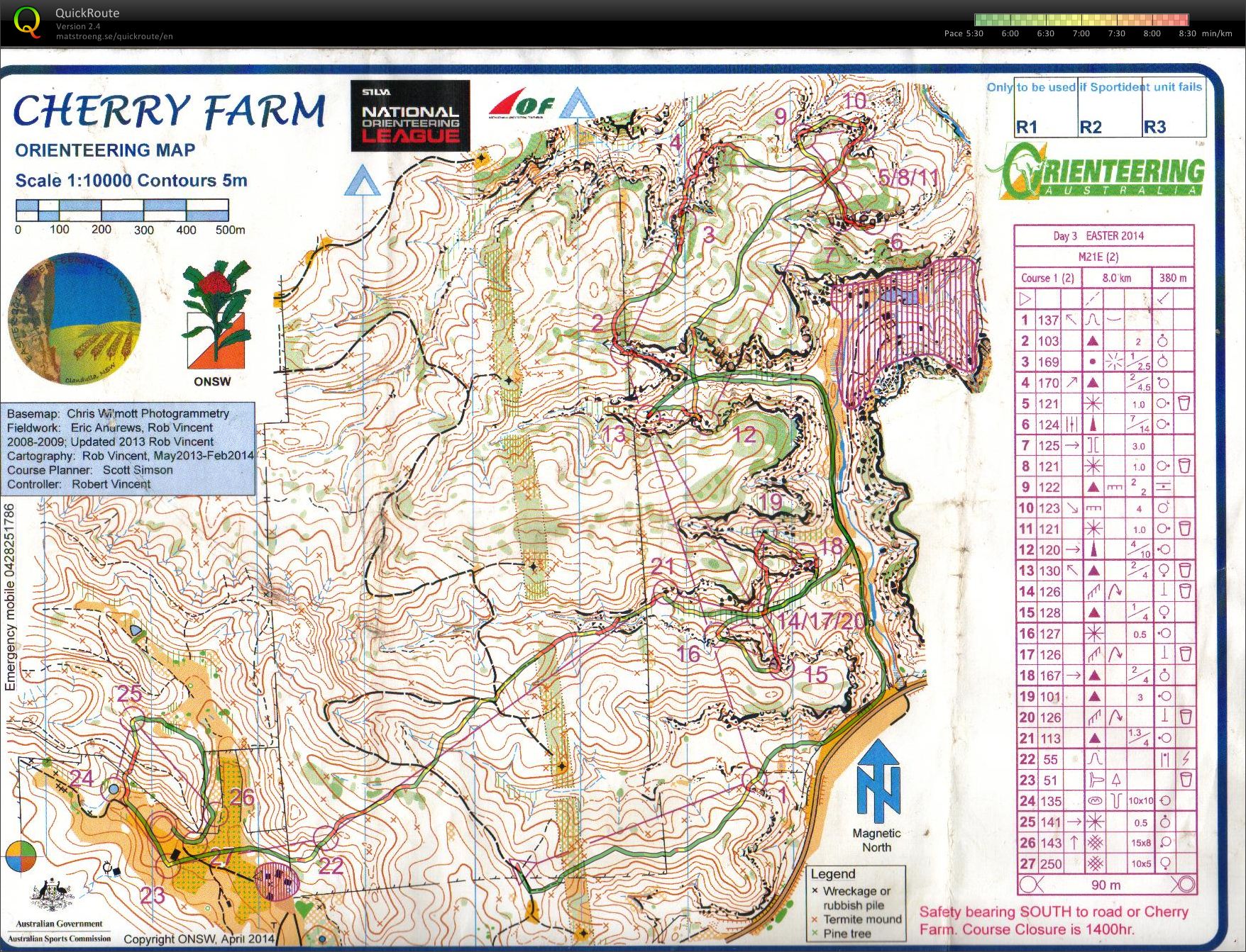 2014 Easter Monday (21/04/2014)