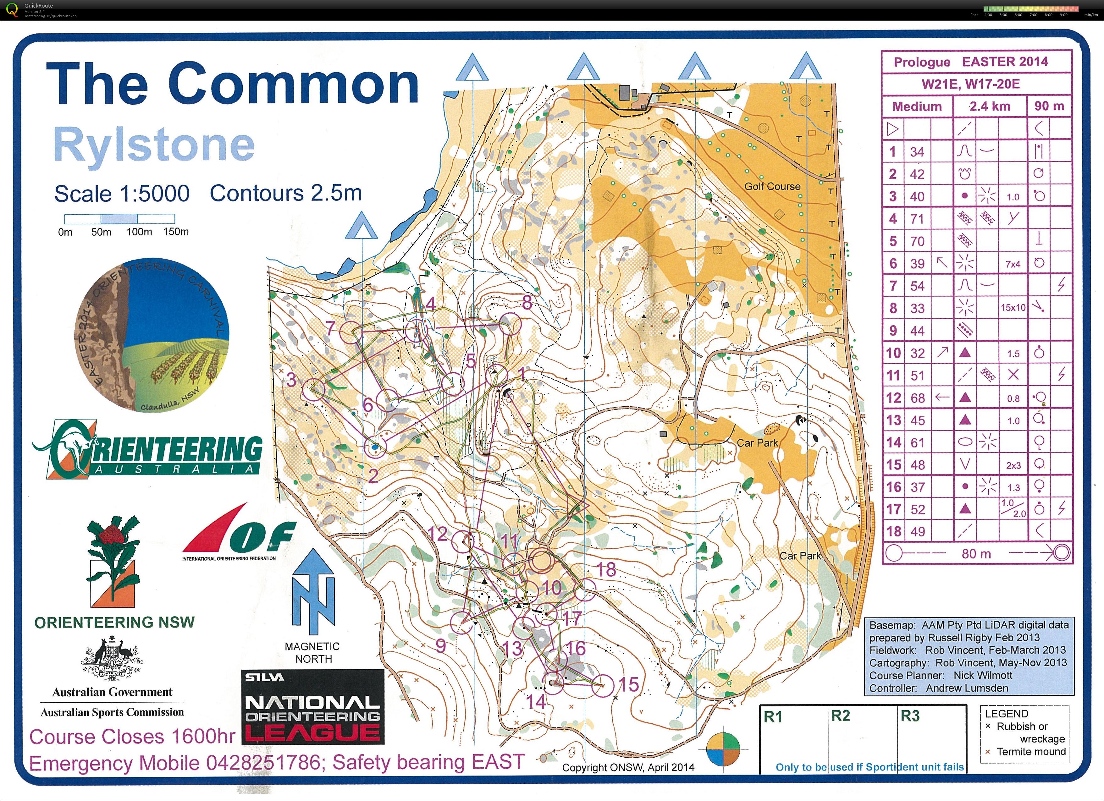 Easter Prologue W21E (17-04-2014)